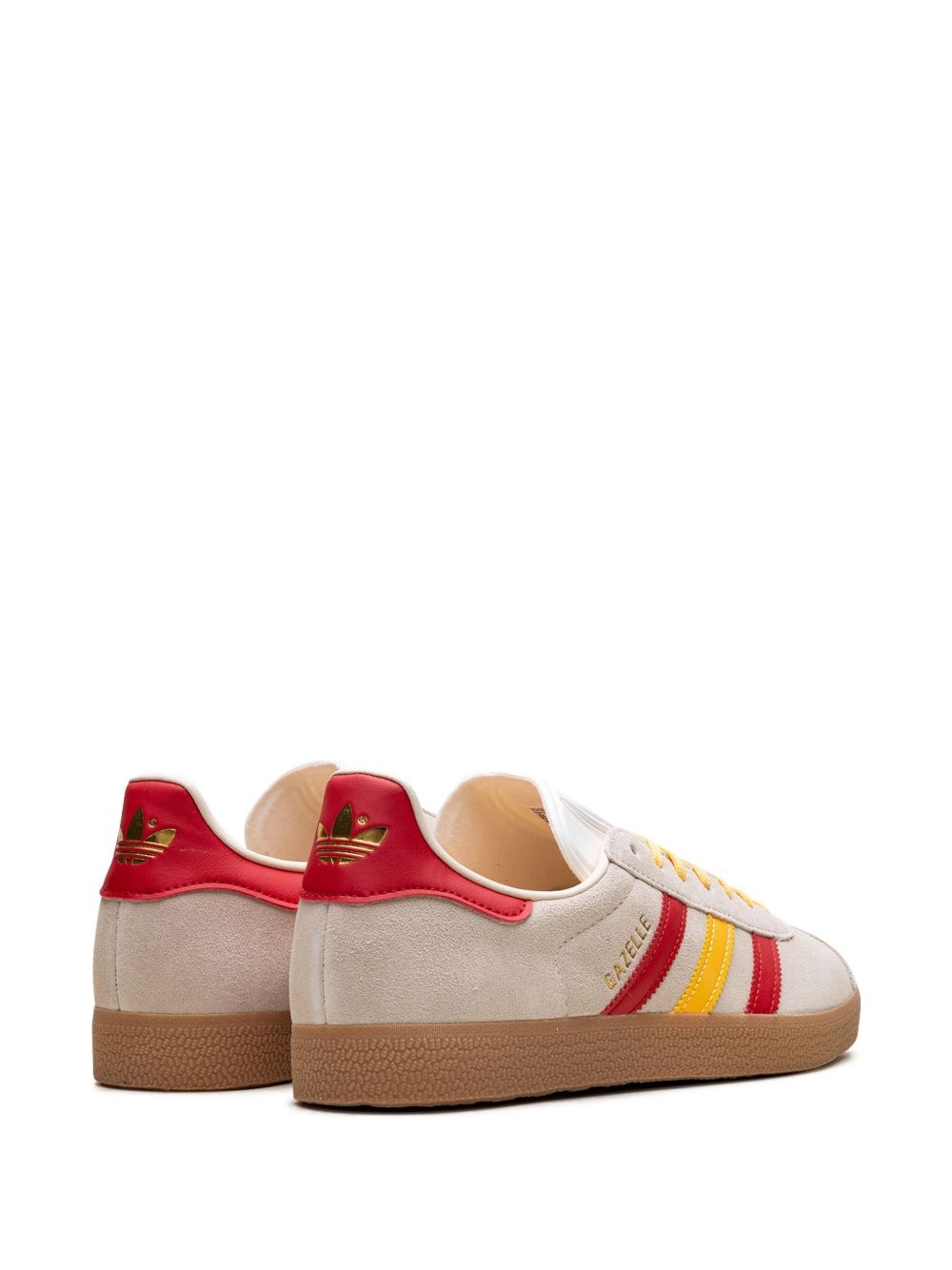 Gazelle "White/Spark/Scarlet" sneakers - 3