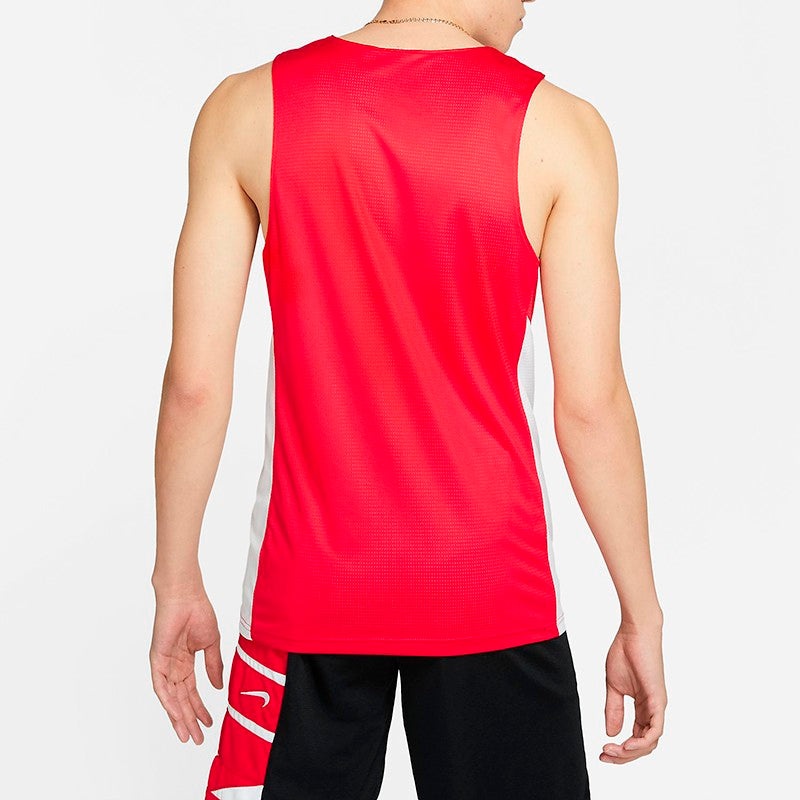 Nike M Nk Tank Reversible Breathable Sports Vest Red 867766-658 - 6