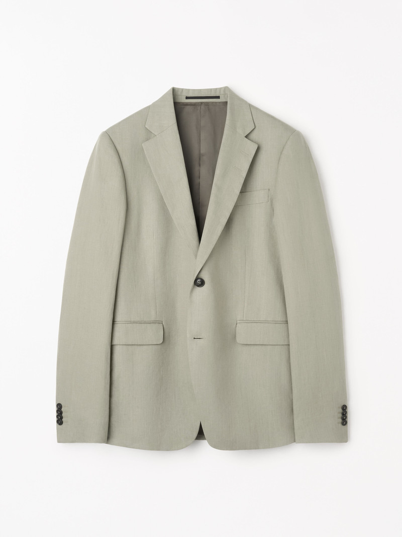 Justin Slim-Fit Linen Jacket 1