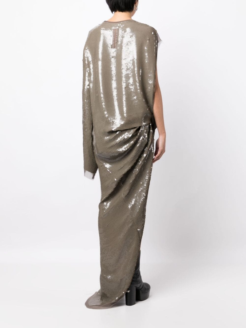 sequin-embellished asymmetric dress 4