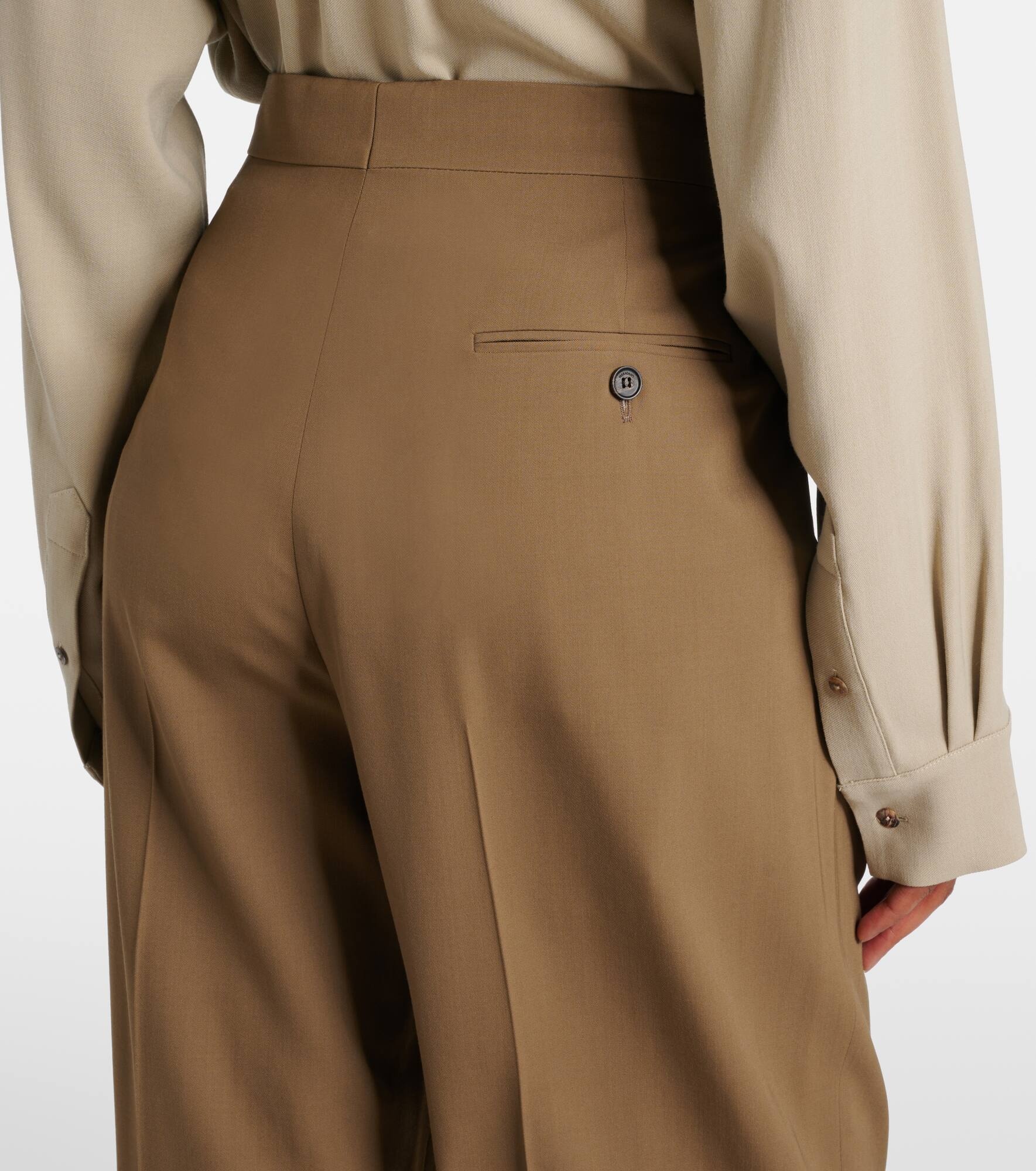 High-rise straight pants - 6