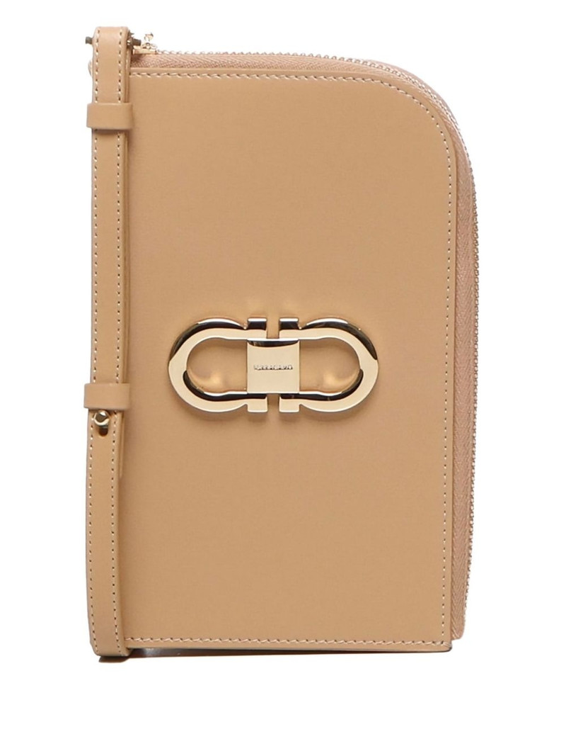 gancini-plaque zip-around wallet 1