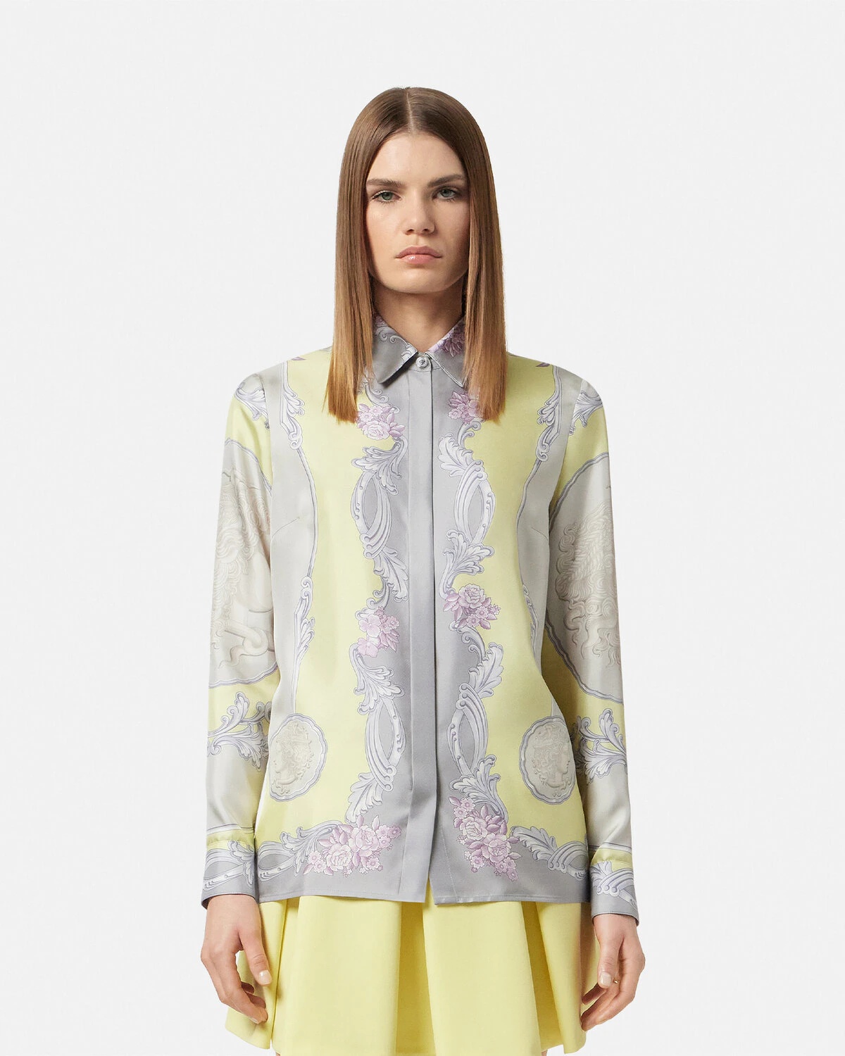 Cameo Silk Shirt - 4