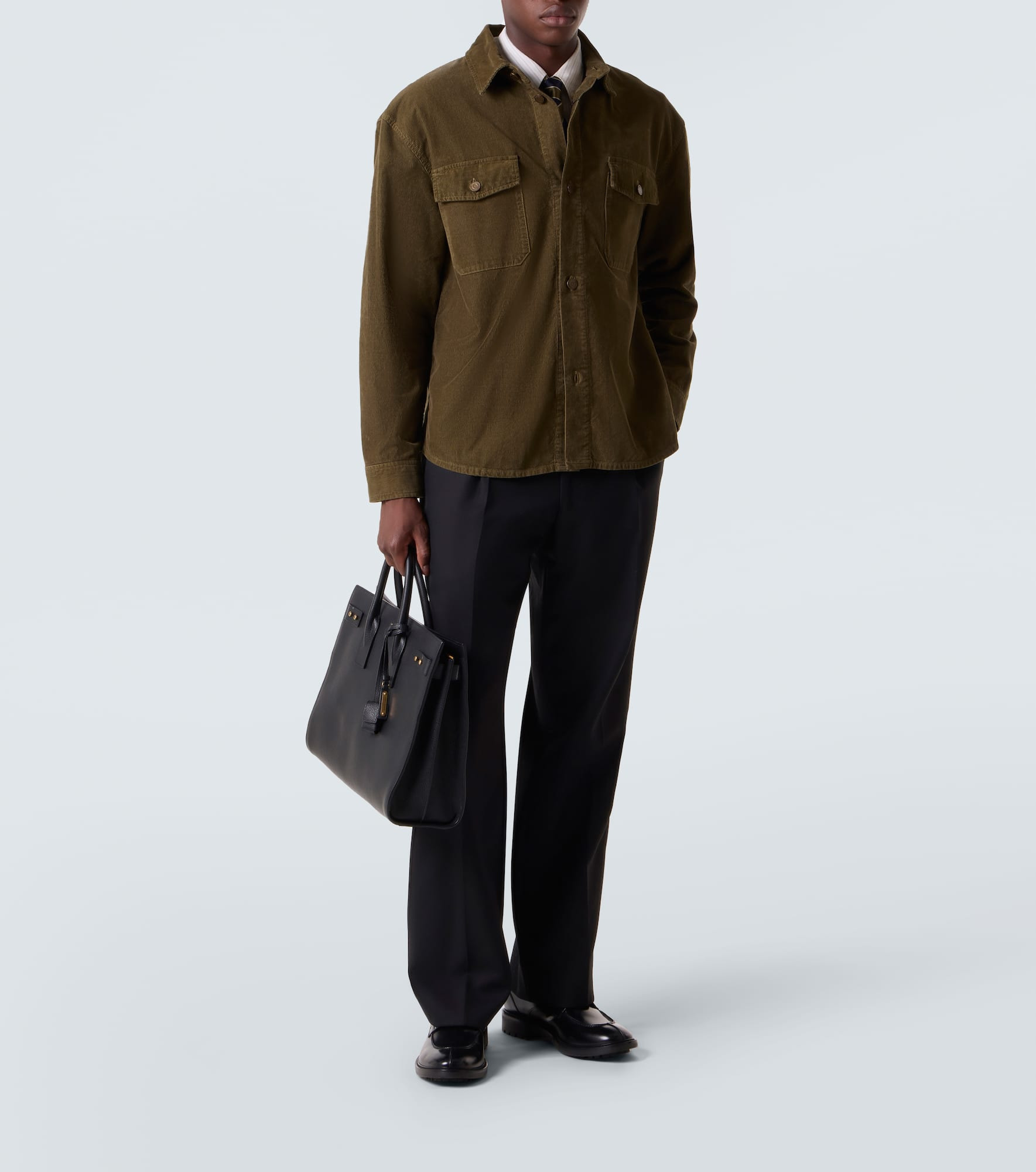 Cotton corduroy overshirt - 2