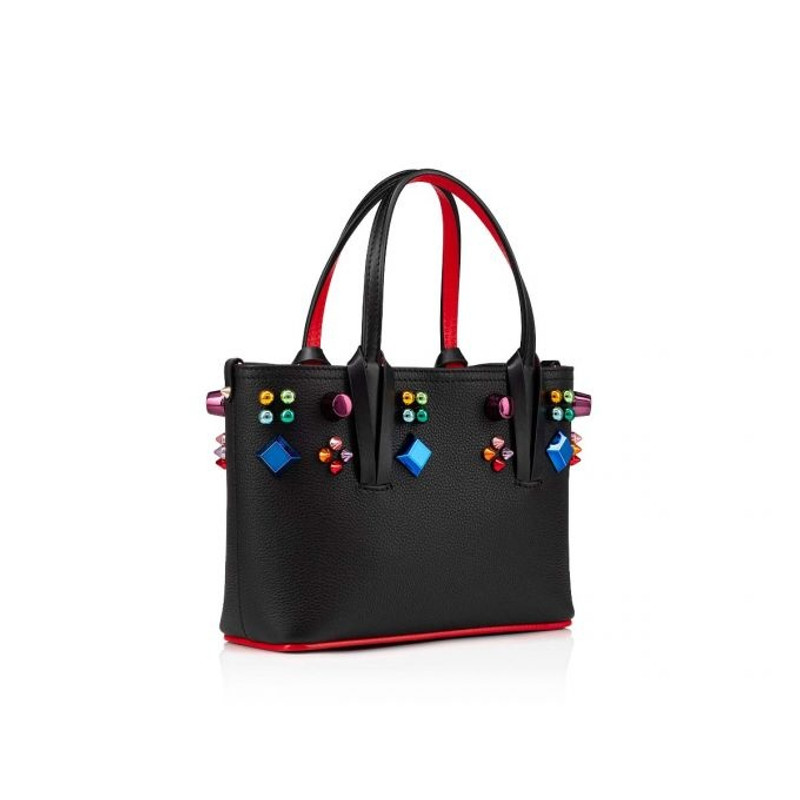 Christian Louboutin Cabata E/W Mini BLACK-MULTI outlook