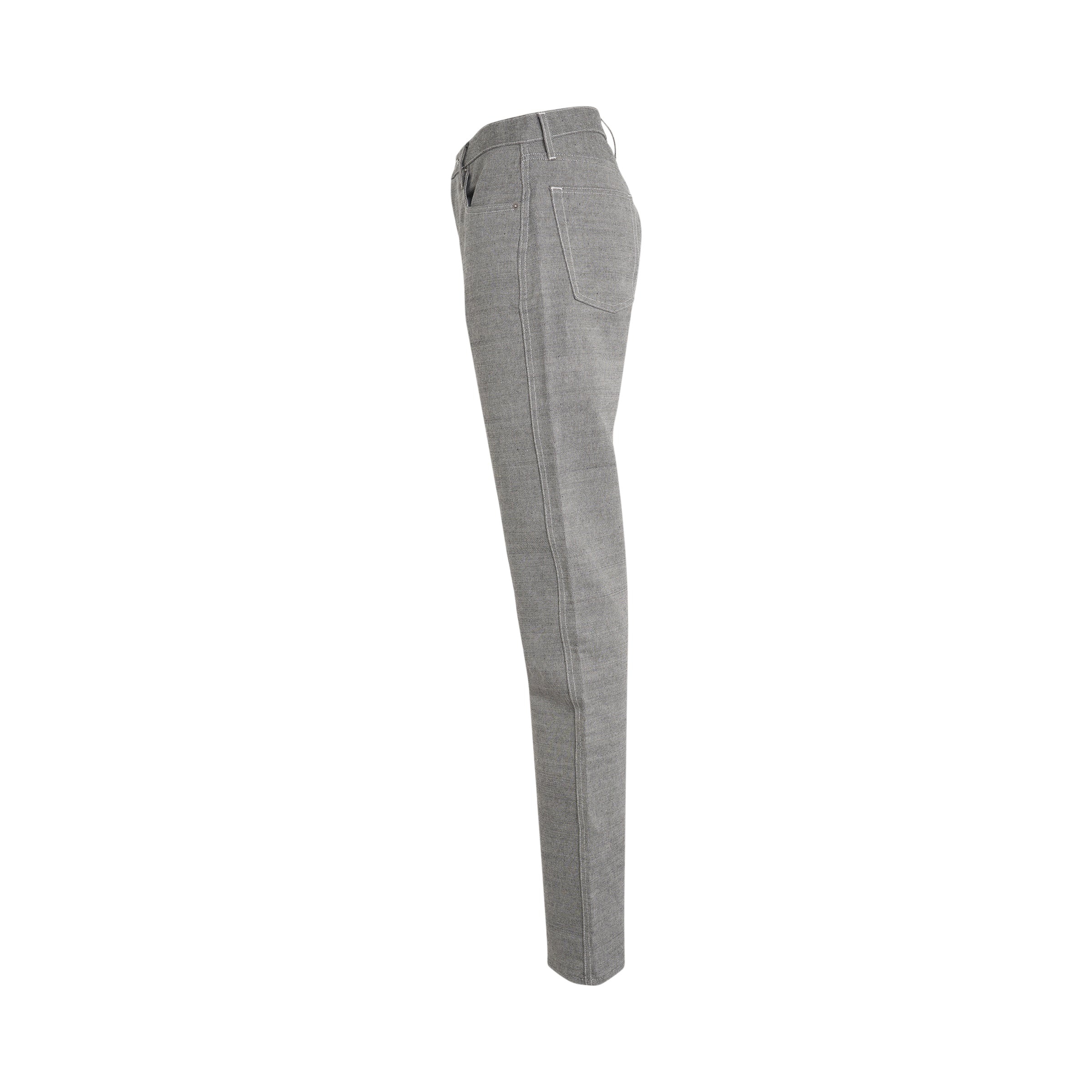 Maison Margiela Regular and Straight Pants in Caviar - 3