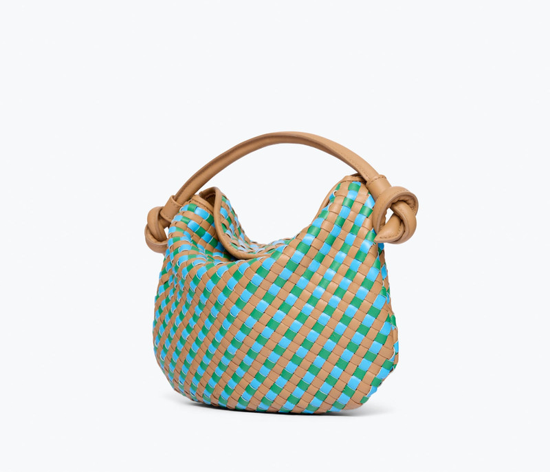 ELIS WOVEN LEATHER HANDBAG 4