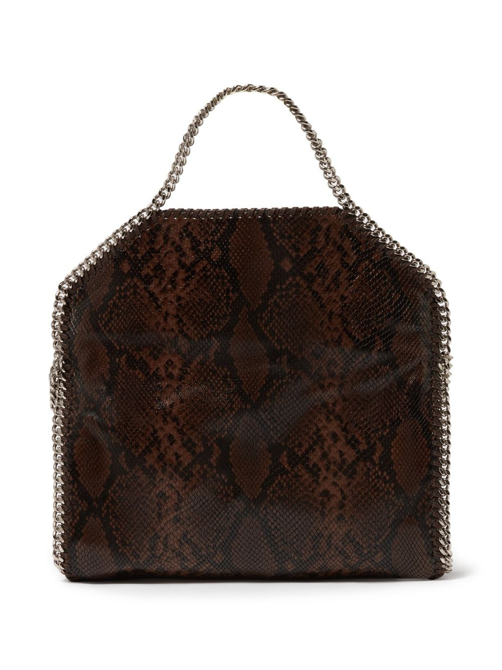 Falabella Fold-Over snakeskin-effect tote bag - 2