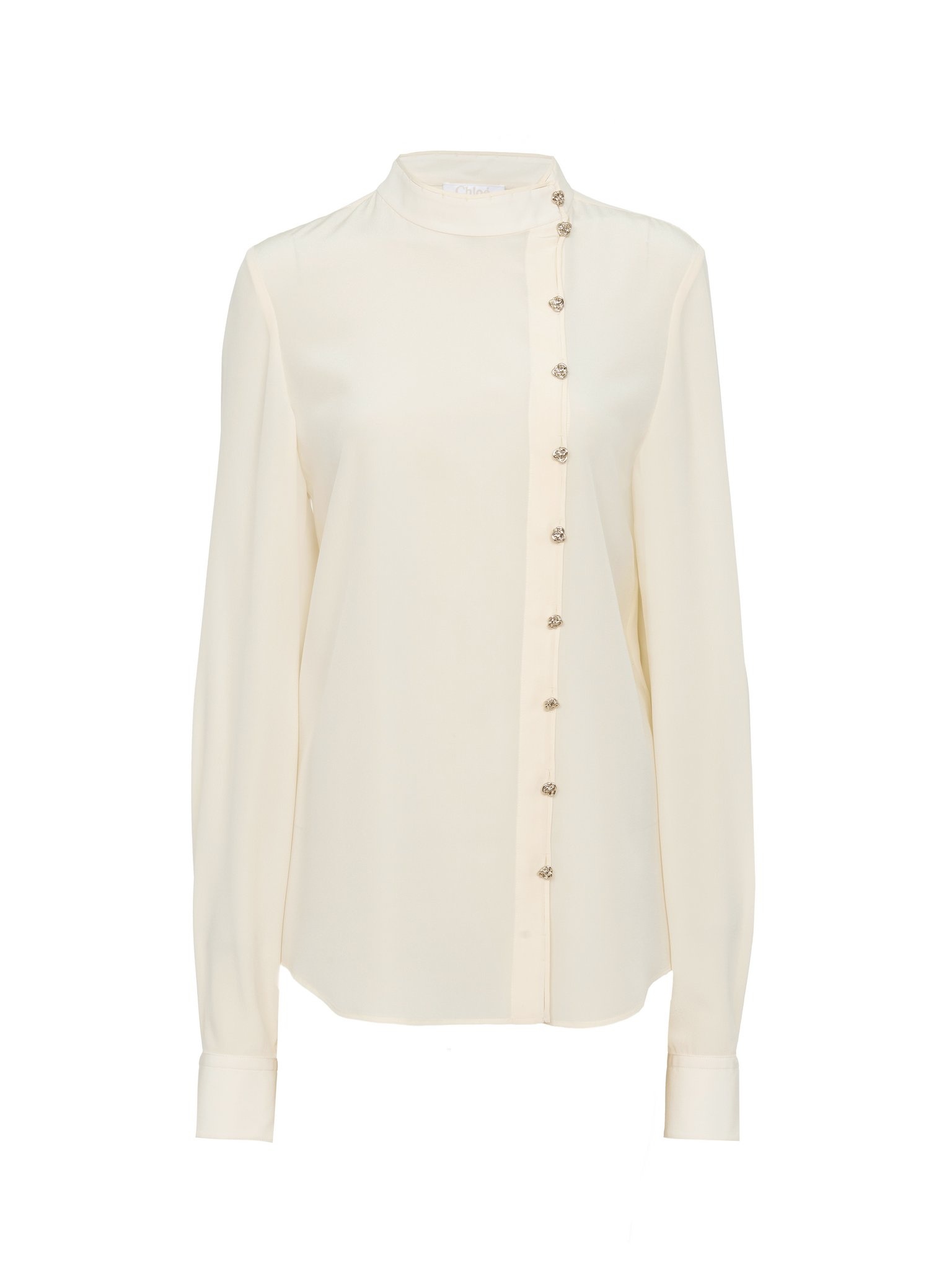 EMBELLISHED OFFICER BLOUSE - 1