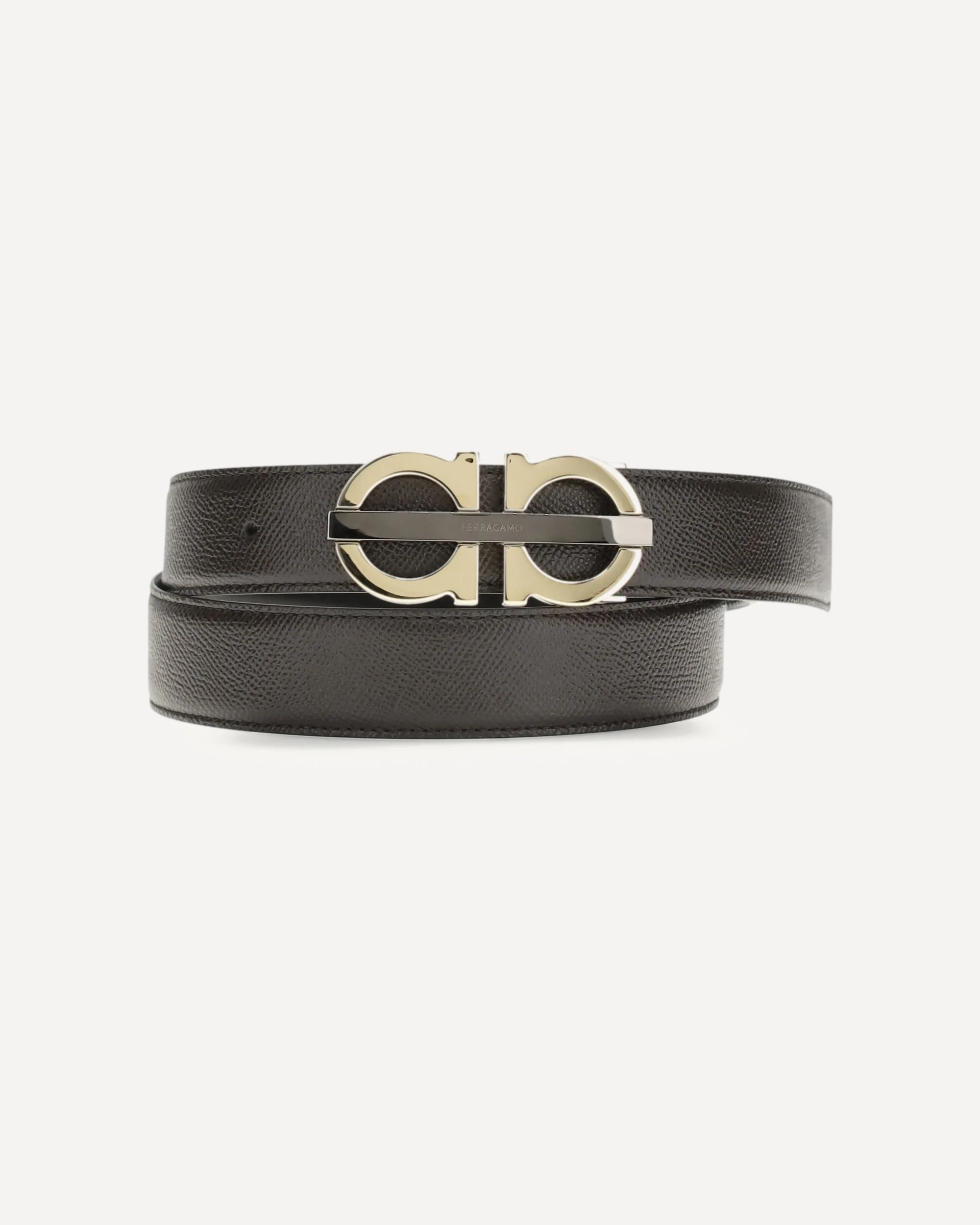 Reversible and adjustable Gancini Belt - 1