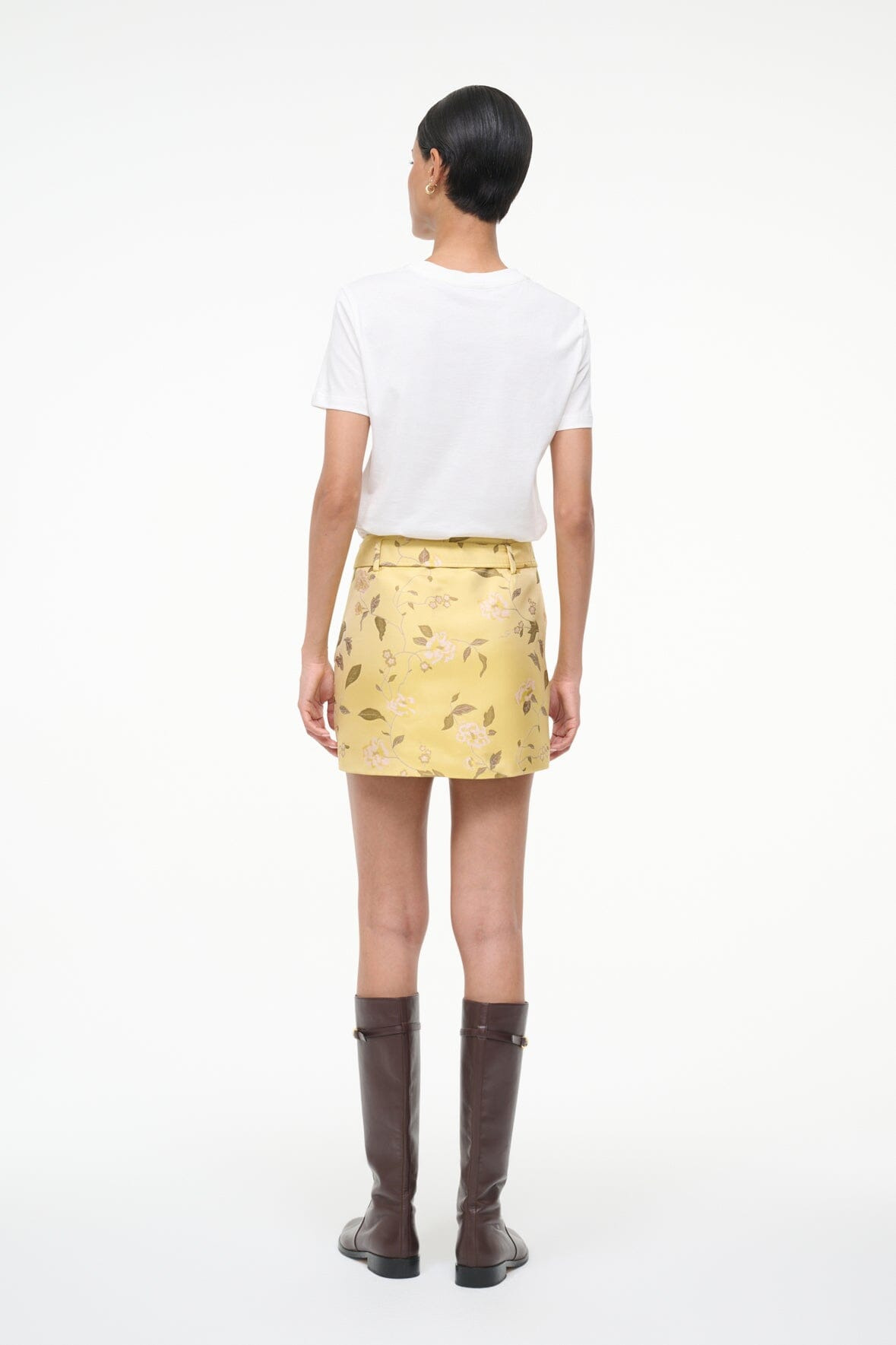 STAUD REESE SKIRT WILDFLOWERS - 4
