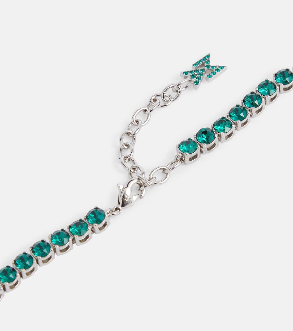 Tennis crystal-embellished necklace - 2