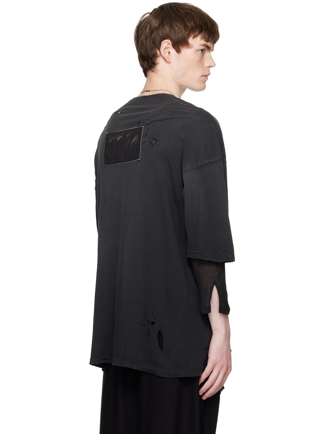Black Dieter High Comfort Fit T-Shirt - 3
