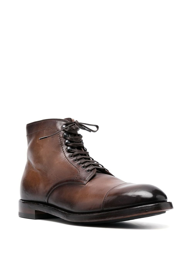 OFFICINE CREATIVE Anatomia 013 leather ankle boots outlook