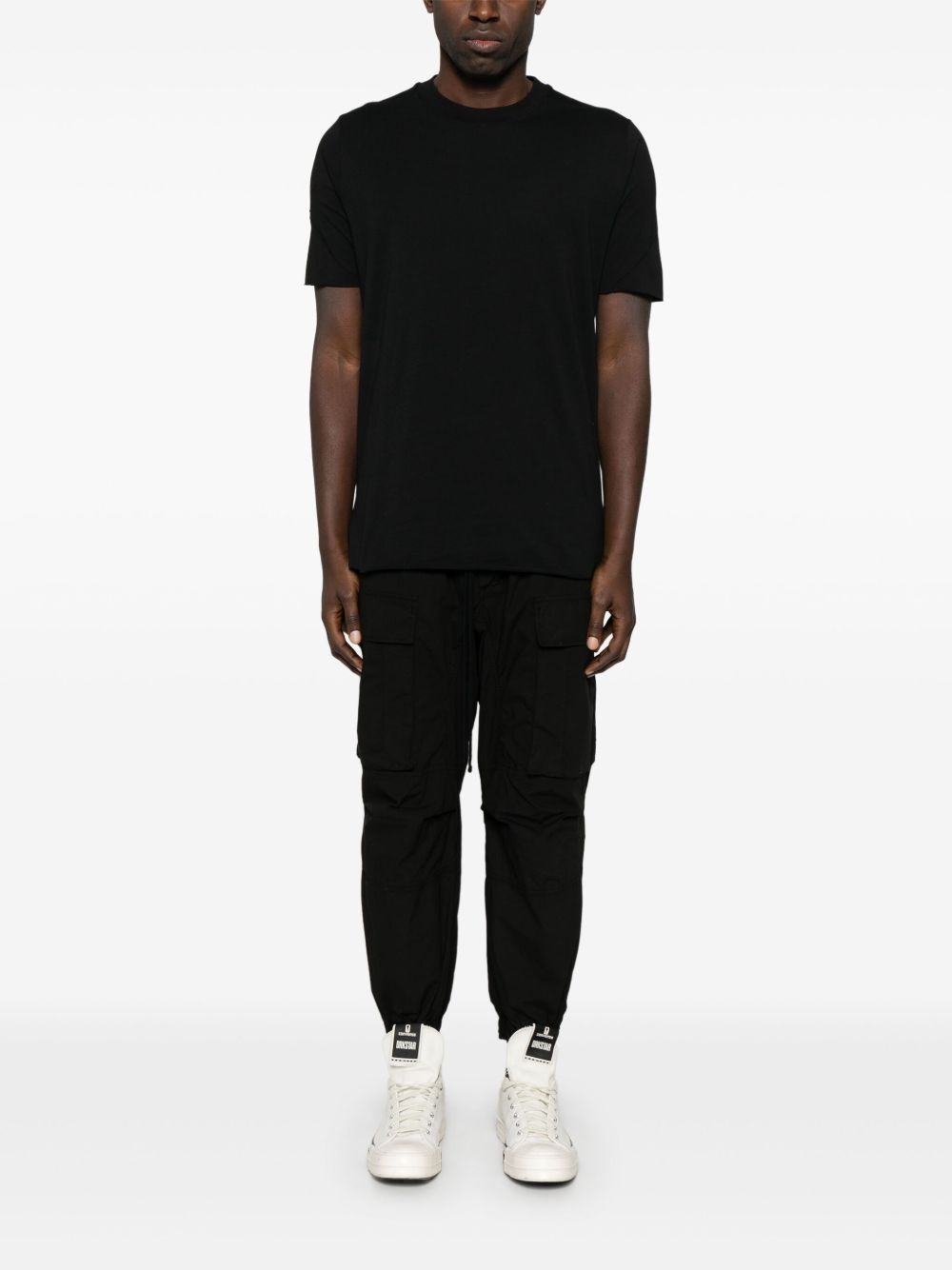 seam-detail T-shirt - 2