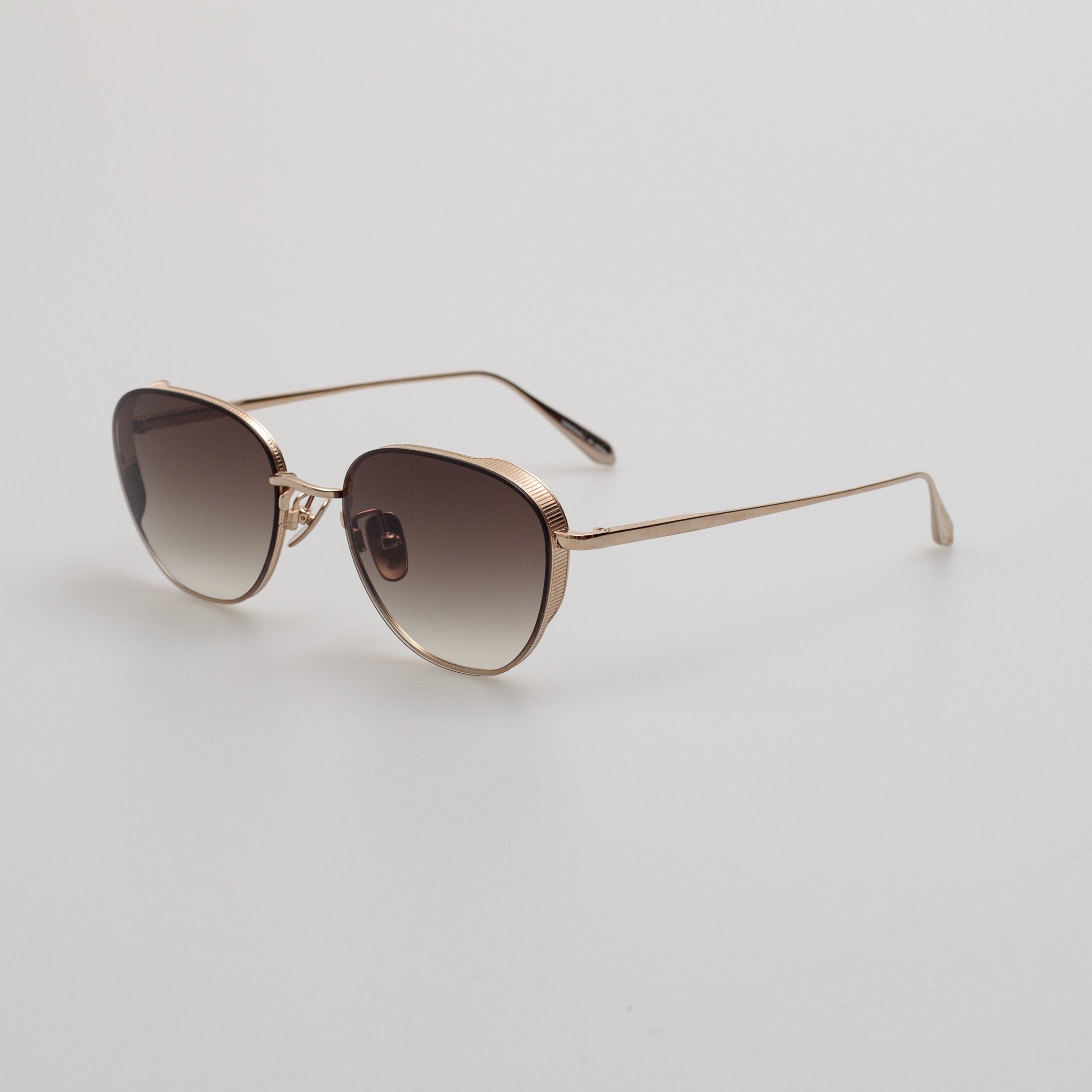 Men's Hardy Sunglasses in Light Gold - 2