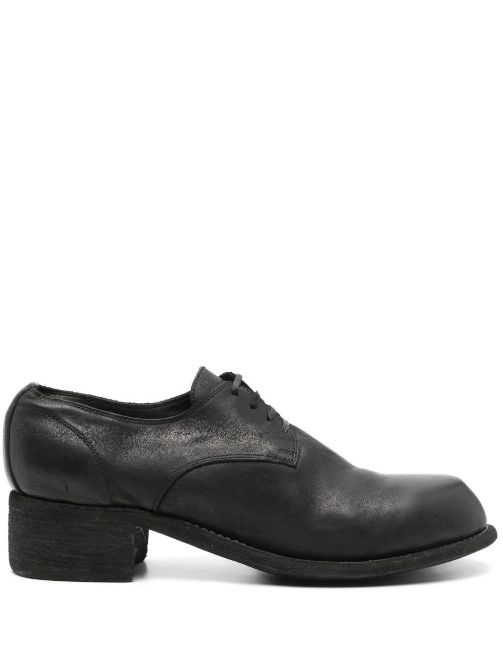 leather derby shoes - 1