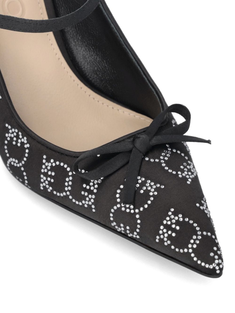 crystal-embellished mules - 7