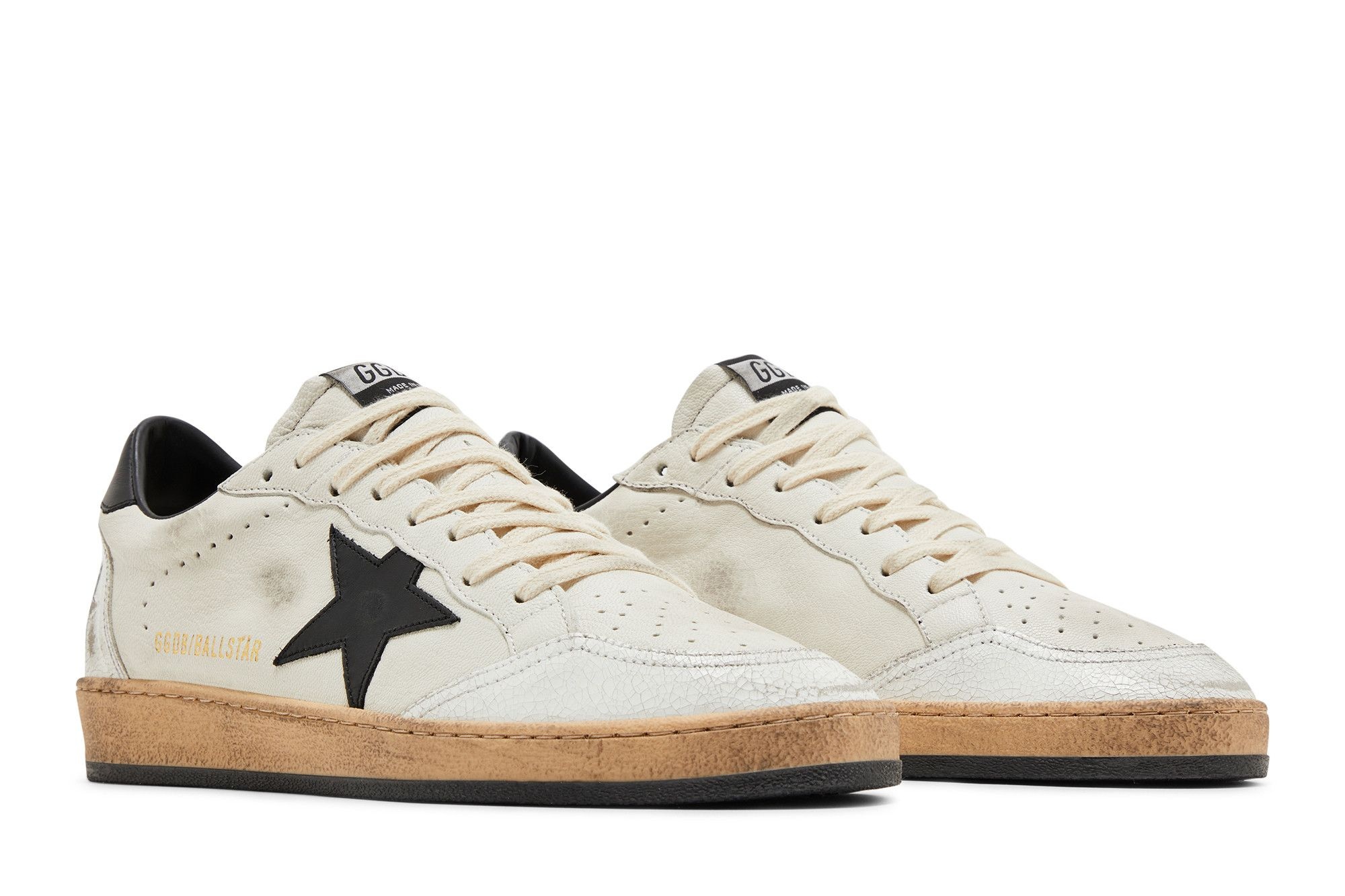 Golden Goose Ball Star 'White Black' - 8