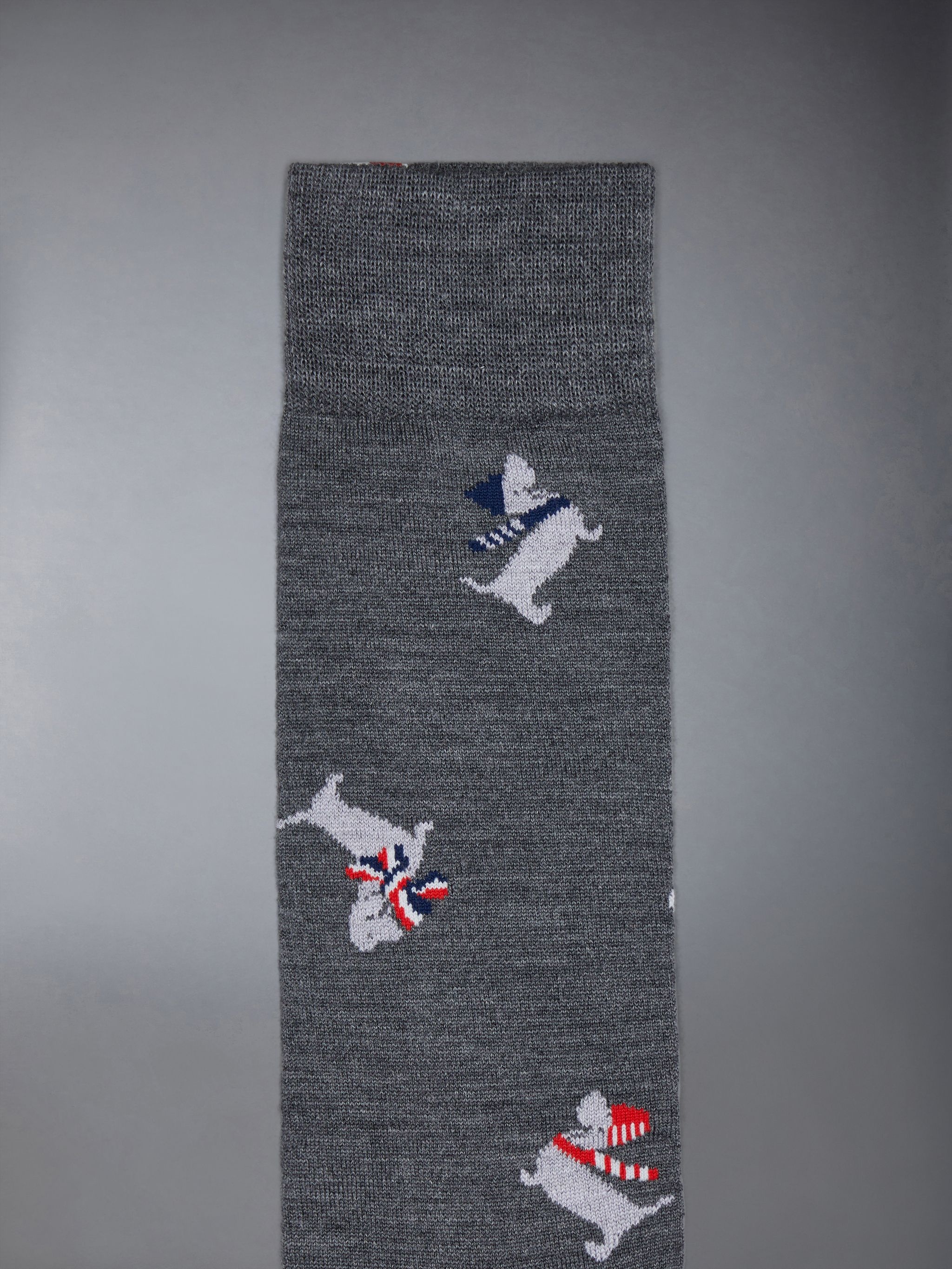Hector-motif jacquard socks - 2