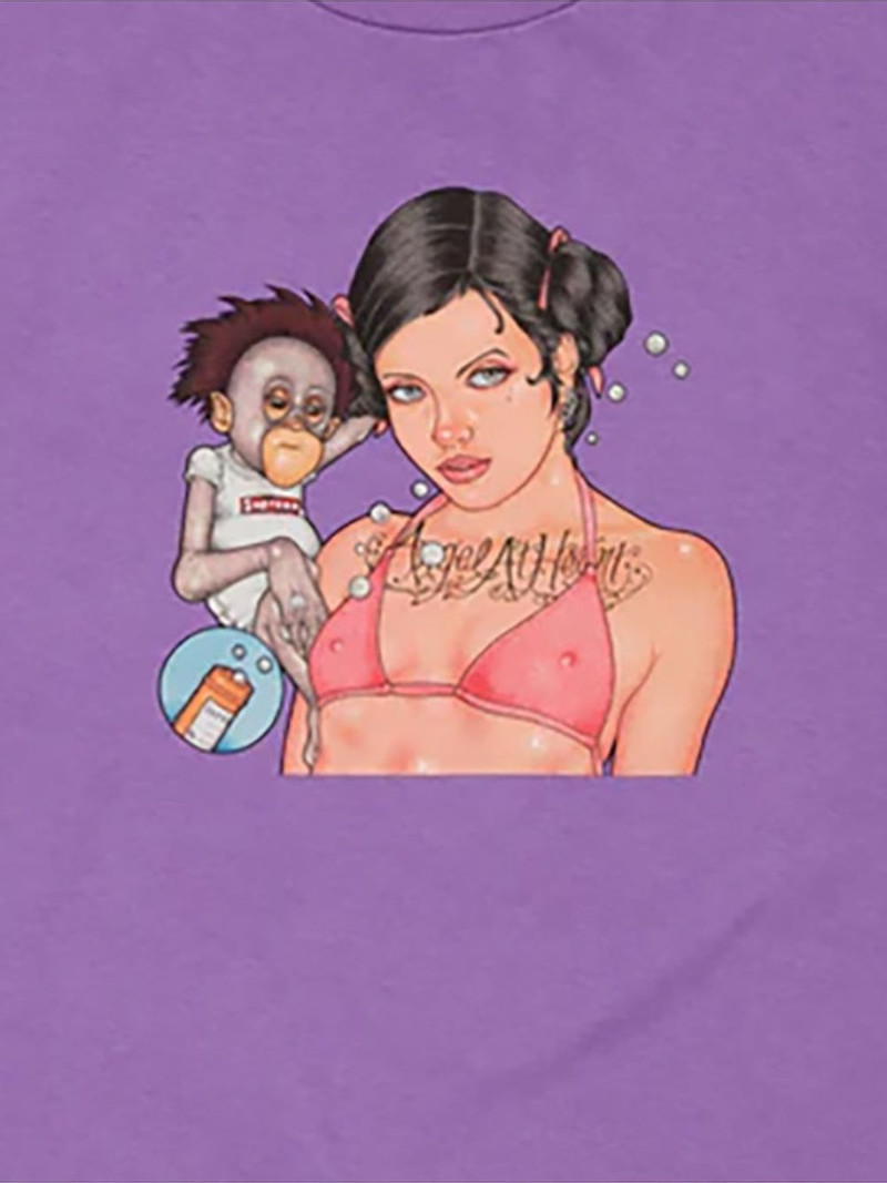 Supreme x John Jesse Angel crew-neck T-shirt outlook