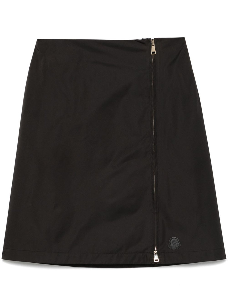 zipped midi skirt 1