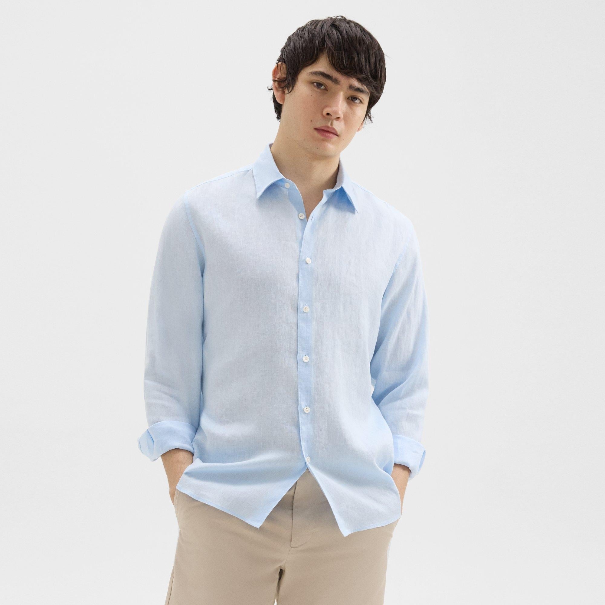 Irving Shirt in Relaxed Linen - 2