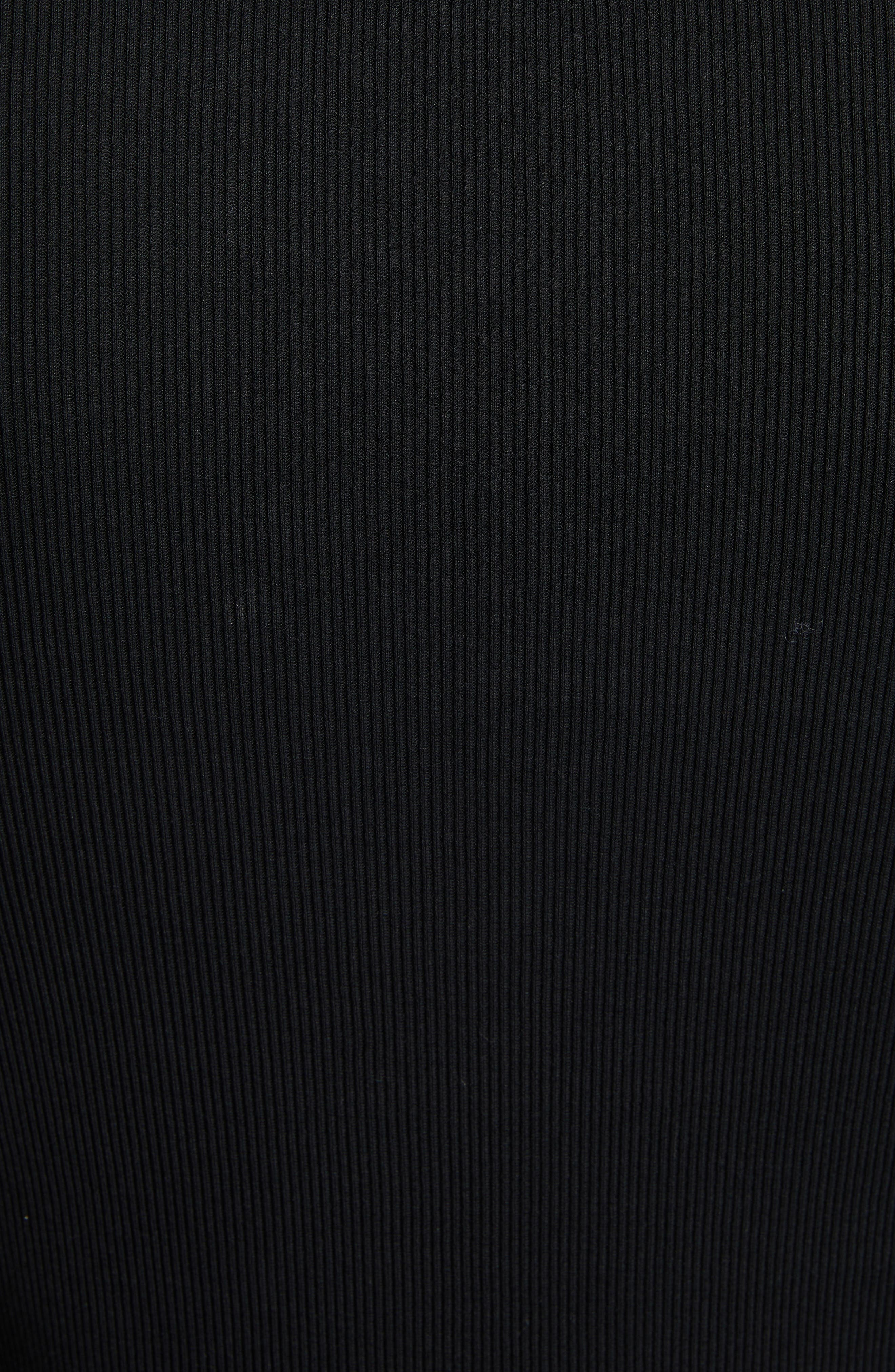 Dolce&Gabbana Logo Cotton Rib Tank Top in N0000 Nero at Nordstrom - 7