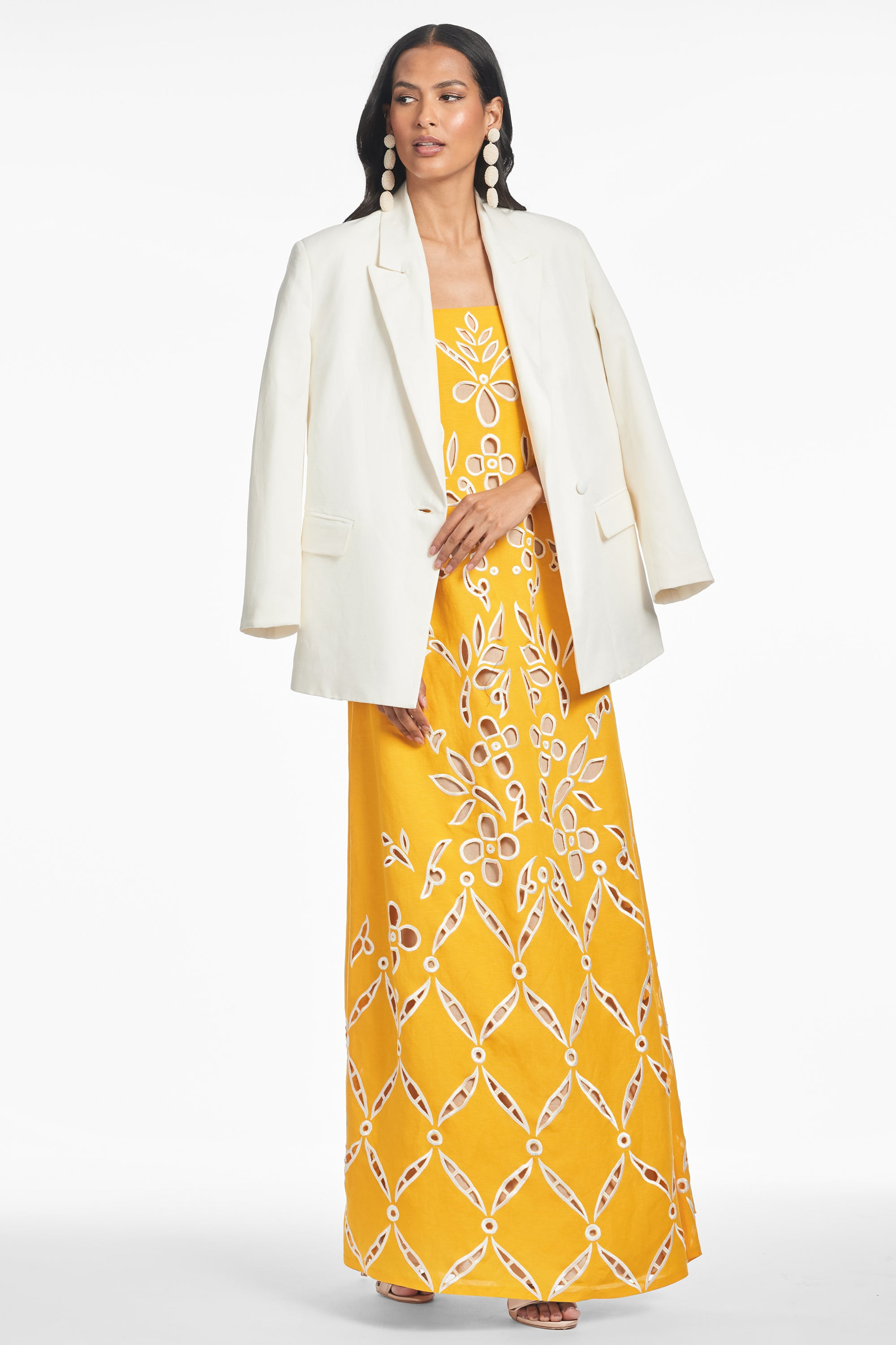 NIKITA BLAZER - ALABASTER - 2
