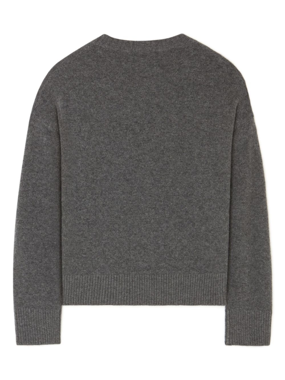 crew-neck cashmere-silk blend jumper - 5