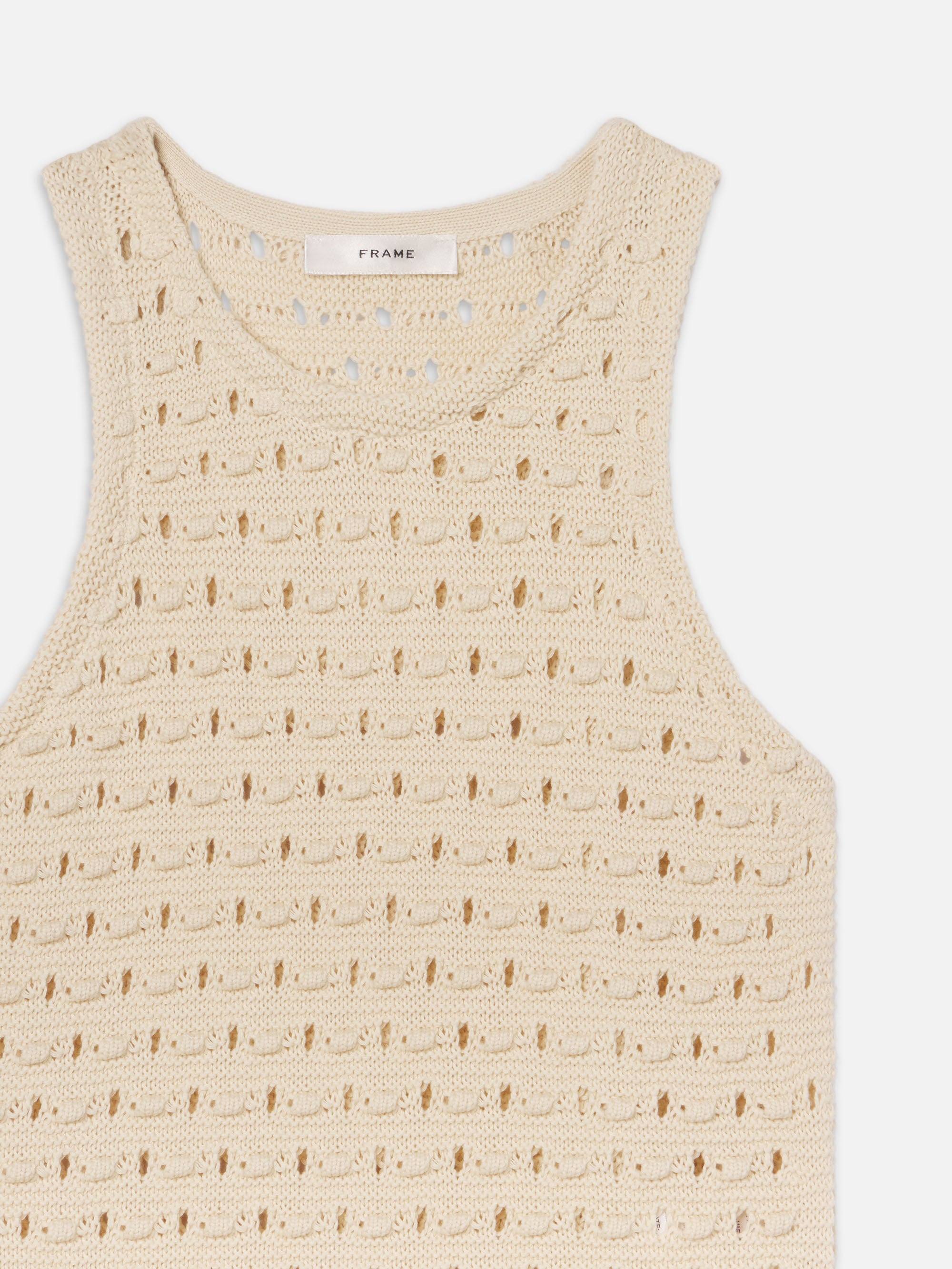 The Bauble Tank in Cream - 4