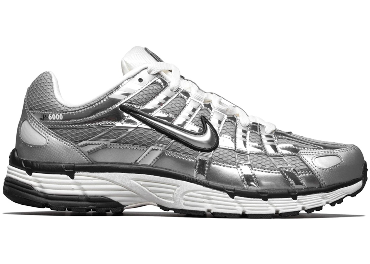 Nike P-6000 Metallic Silver - 1