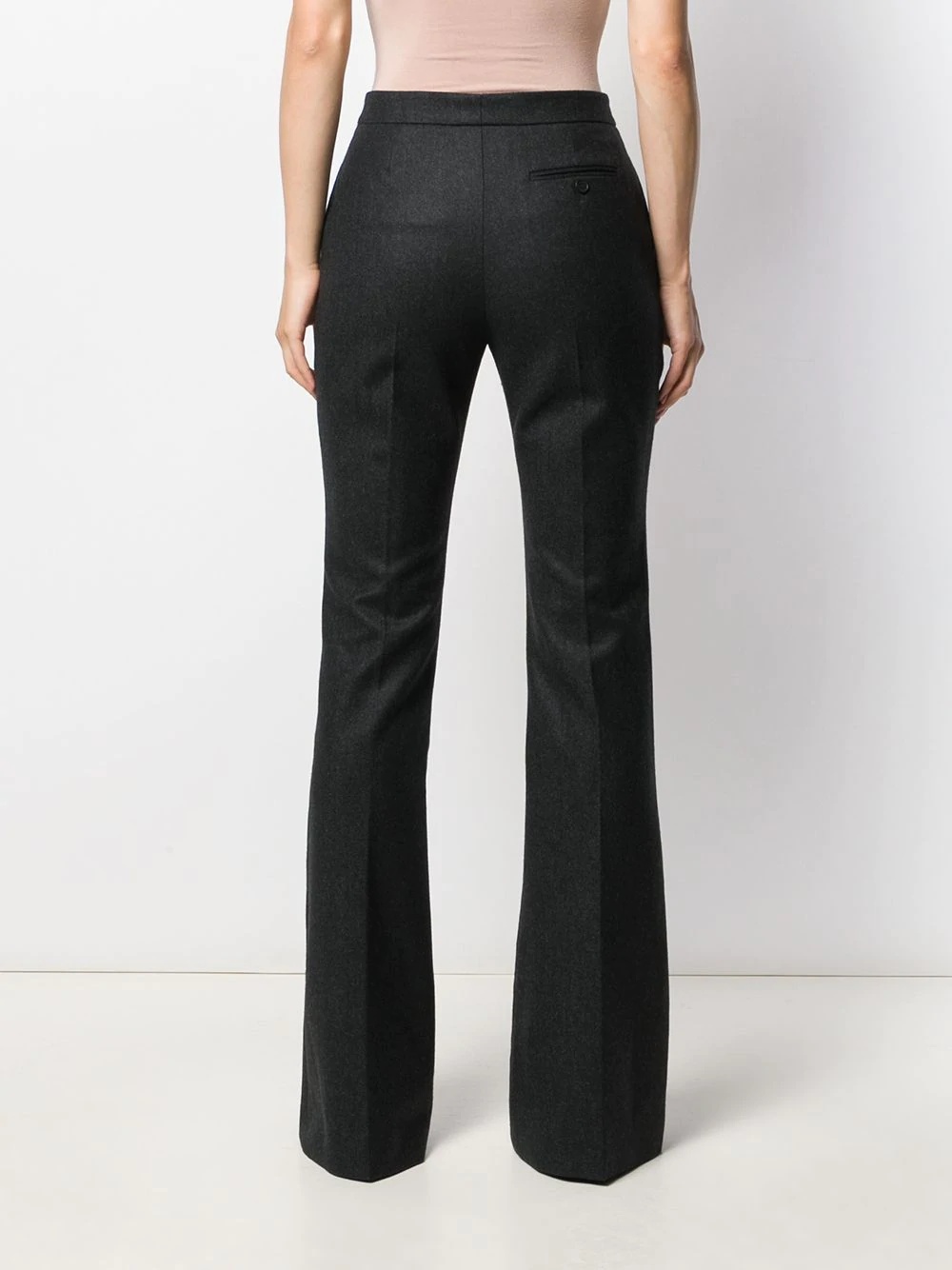 flared tailored trousers - 4