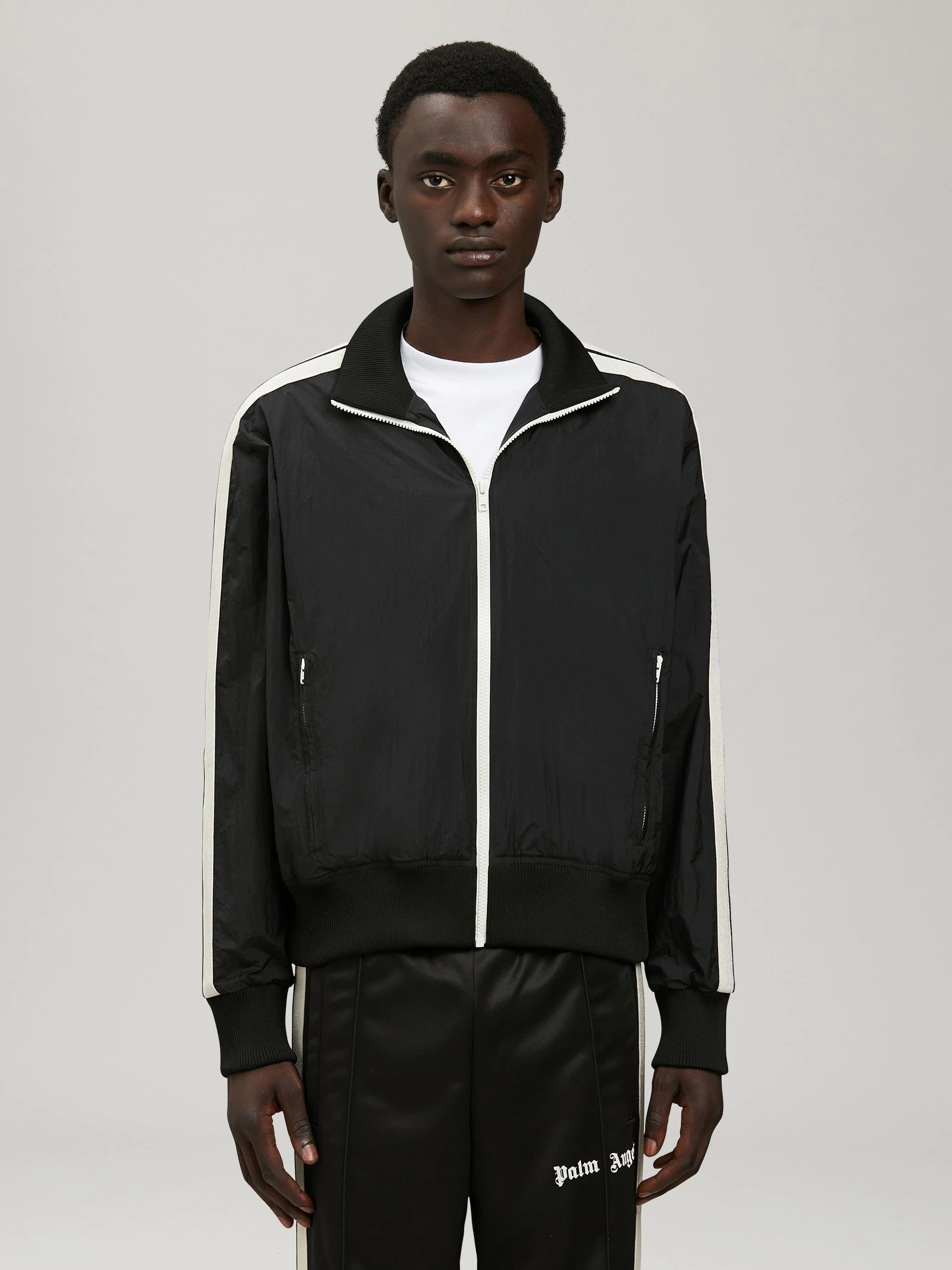 CURVED LOGO TRACK JACKET - 3