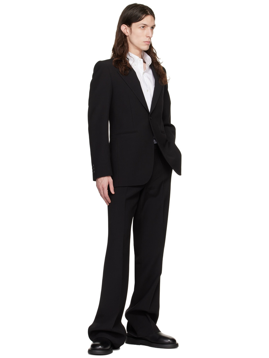 Black Nasello Derbys - 5