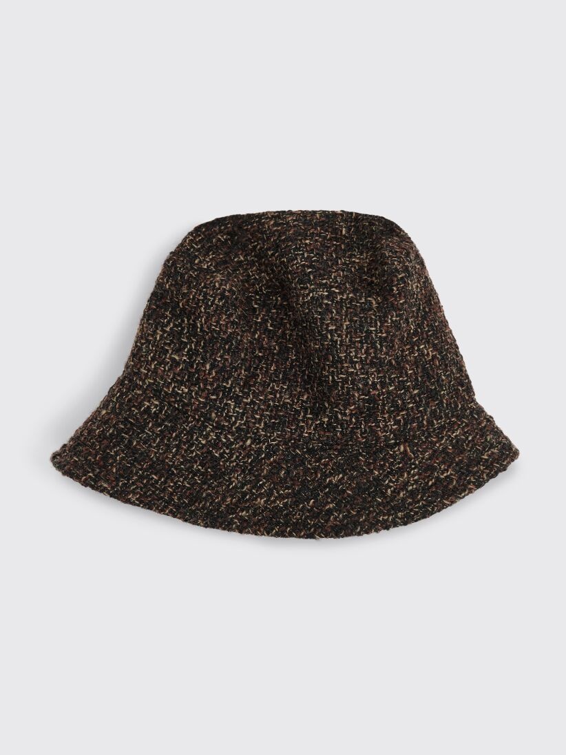 ENGINEERED GARMENTS BUCKET HAT DARK BROWN - 2