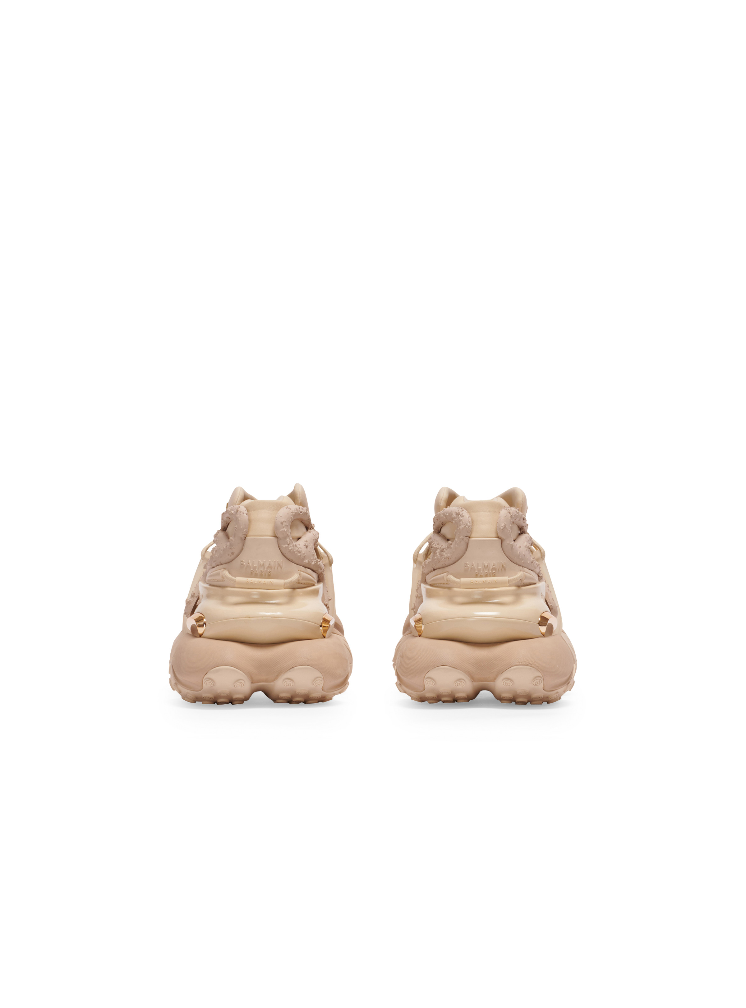Unicorn low-top trainers in neoprene and leather - 4