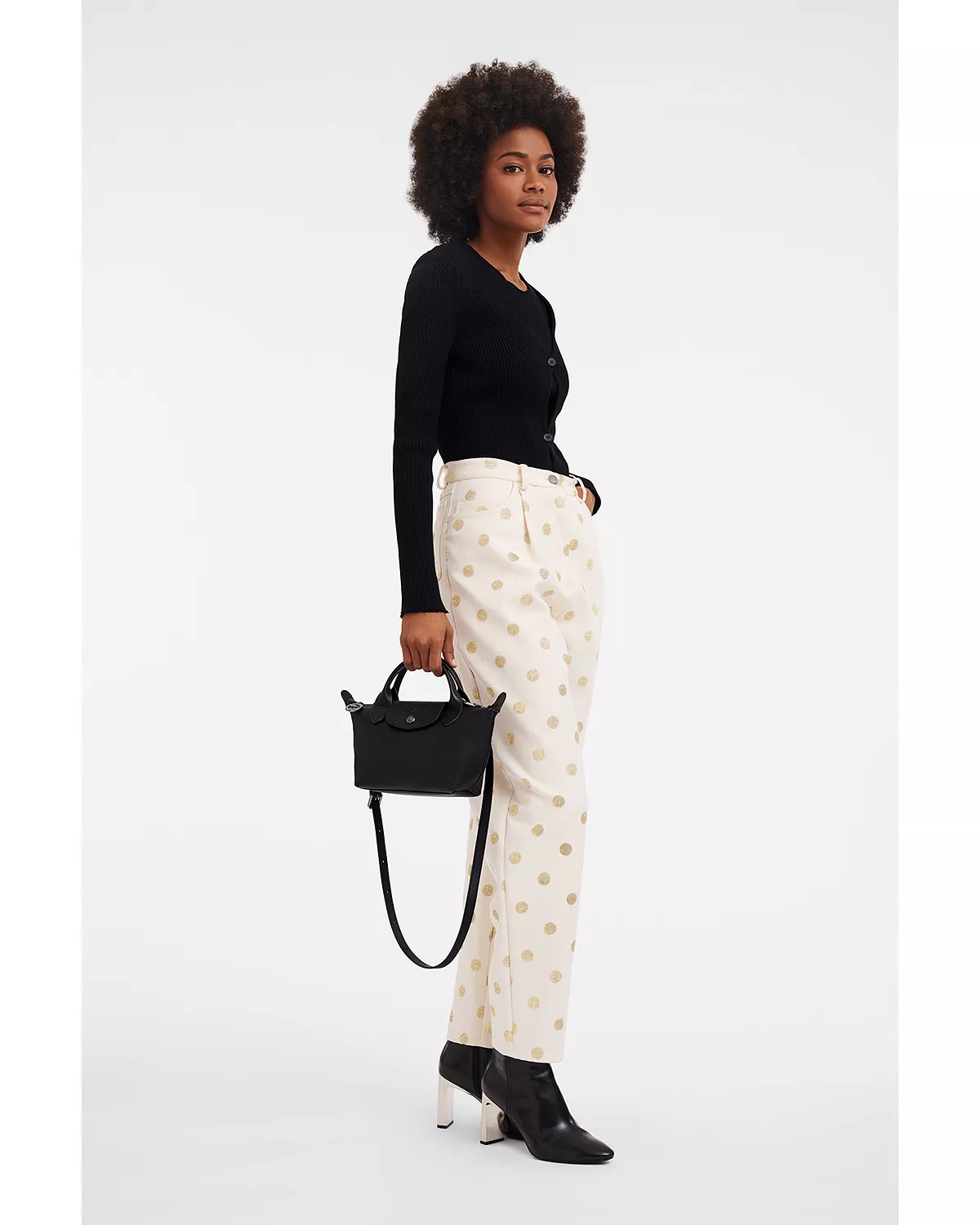 Le Pliage Xtra Top Handle Extra Small Leather Bag - 2