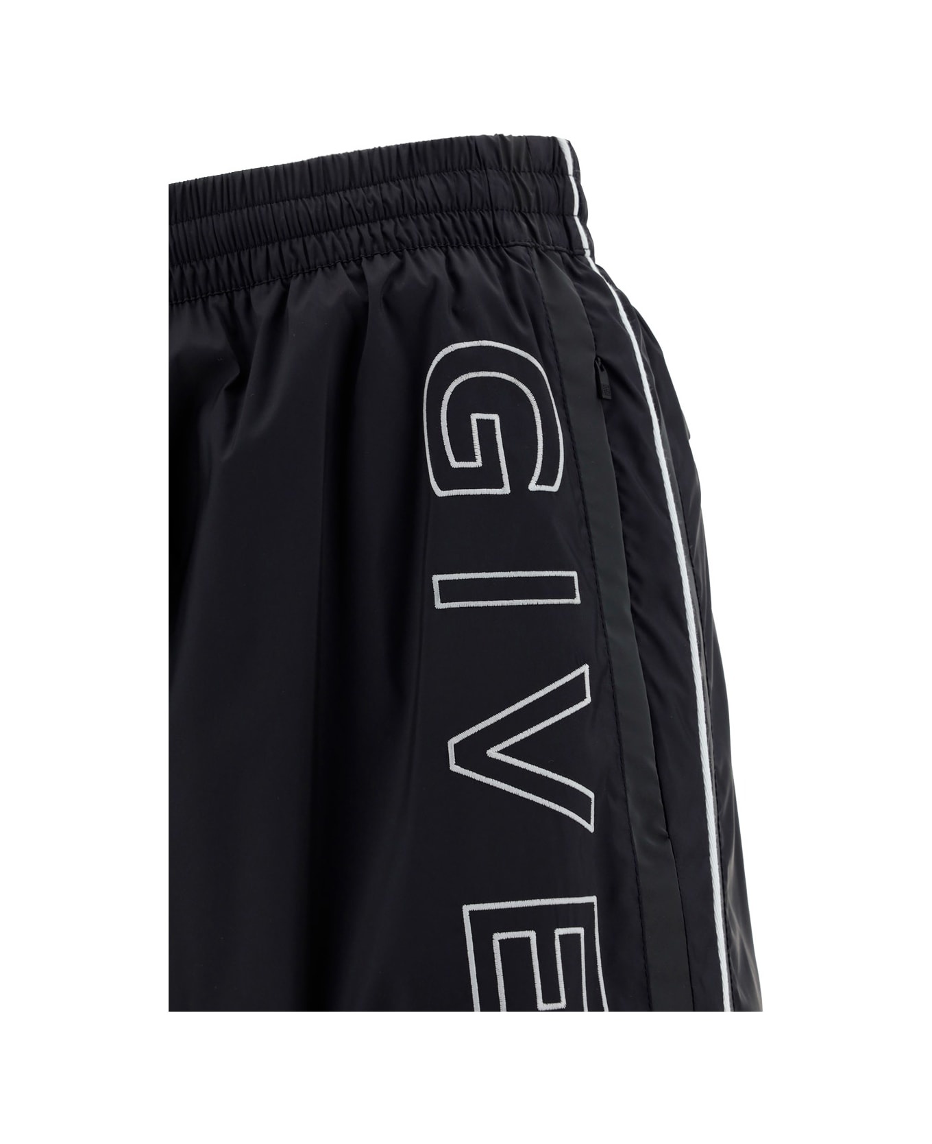 Nylon Joggers With Logo - 3