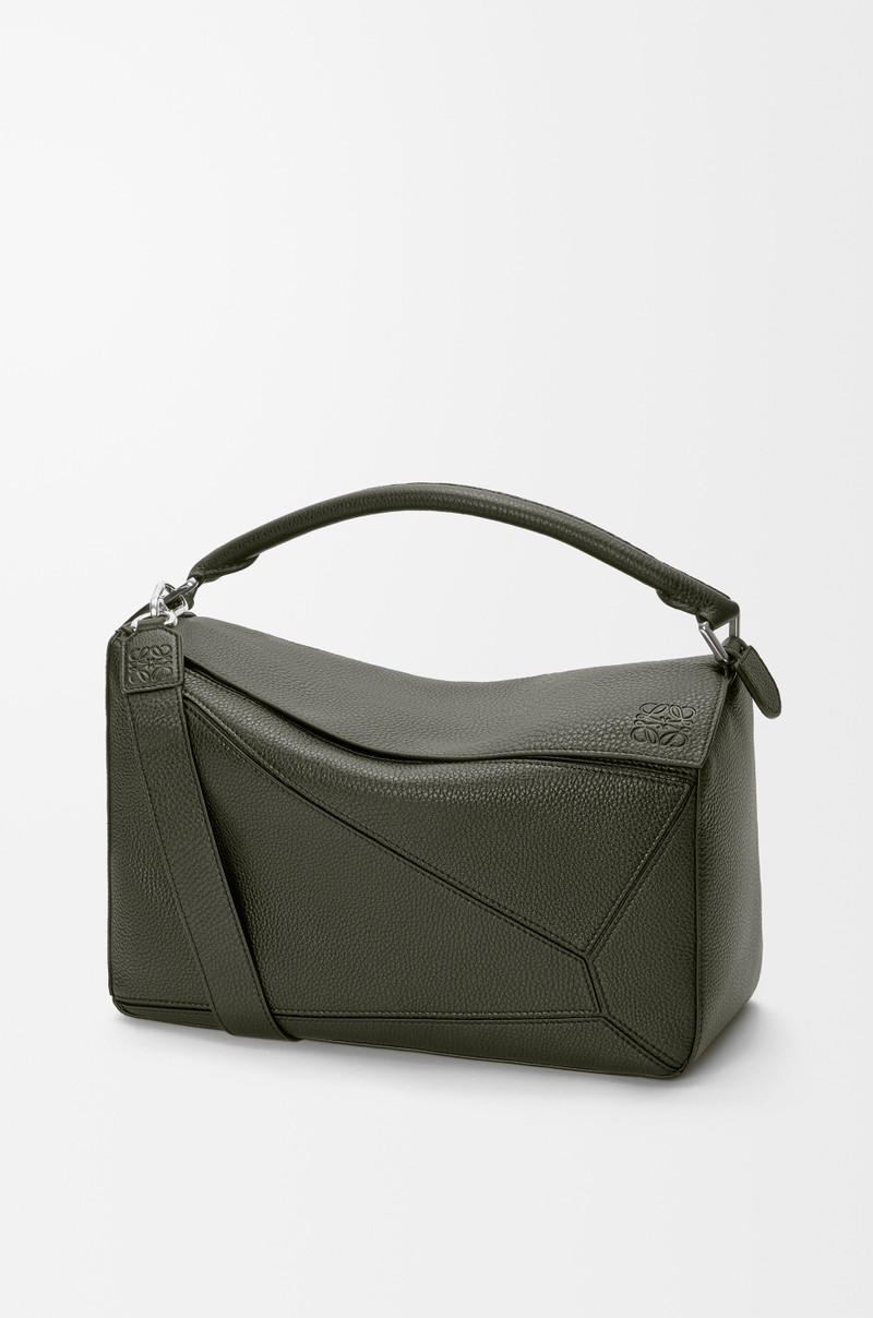 Large Puzzle bag in supple grained calfskin 1