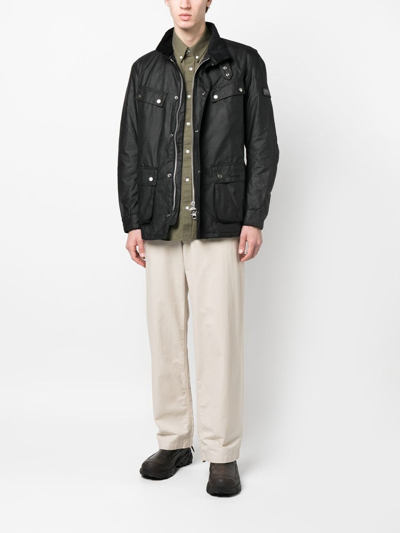Barbour Duke cotton wax jacket outlook