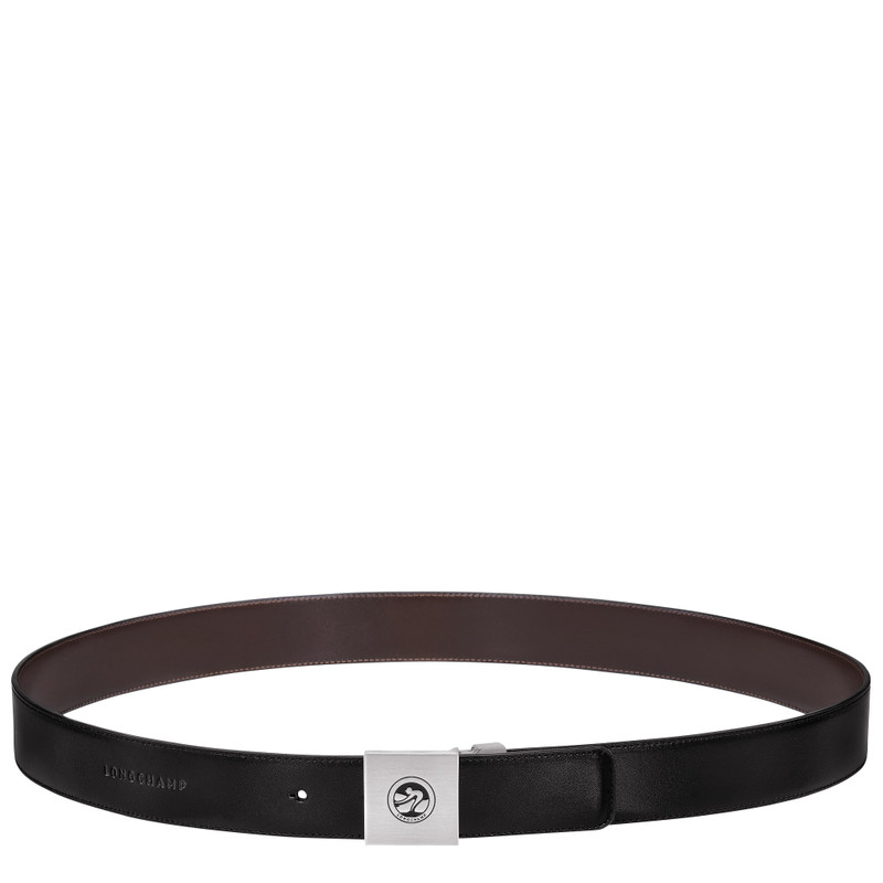 Army Men's belt Black/Mocha - Leather 1