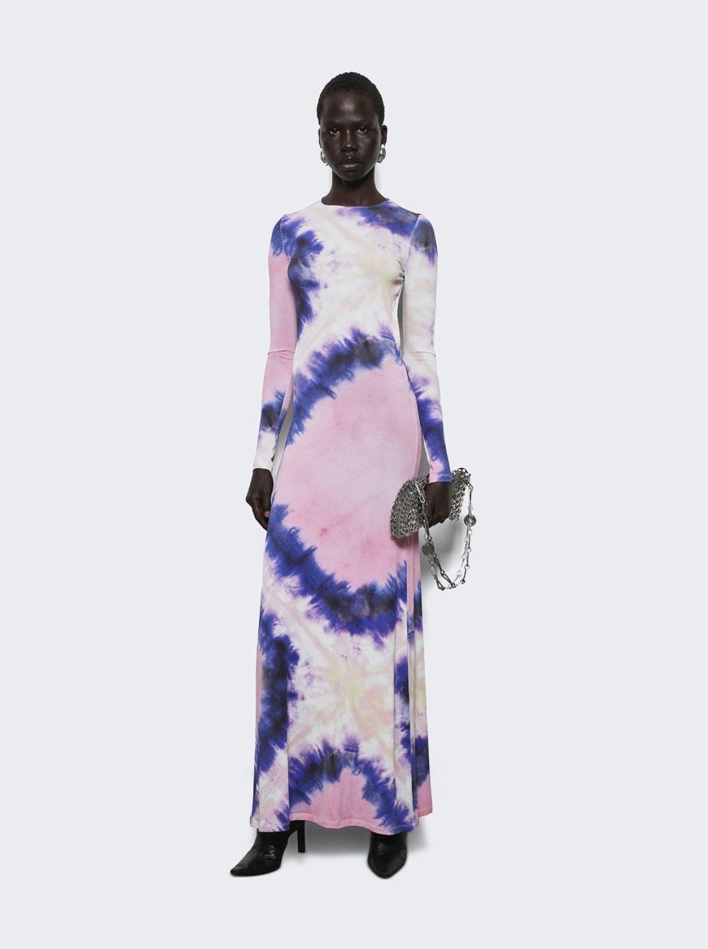 Tie Dye Long Dress Tie Dye Pink - 5