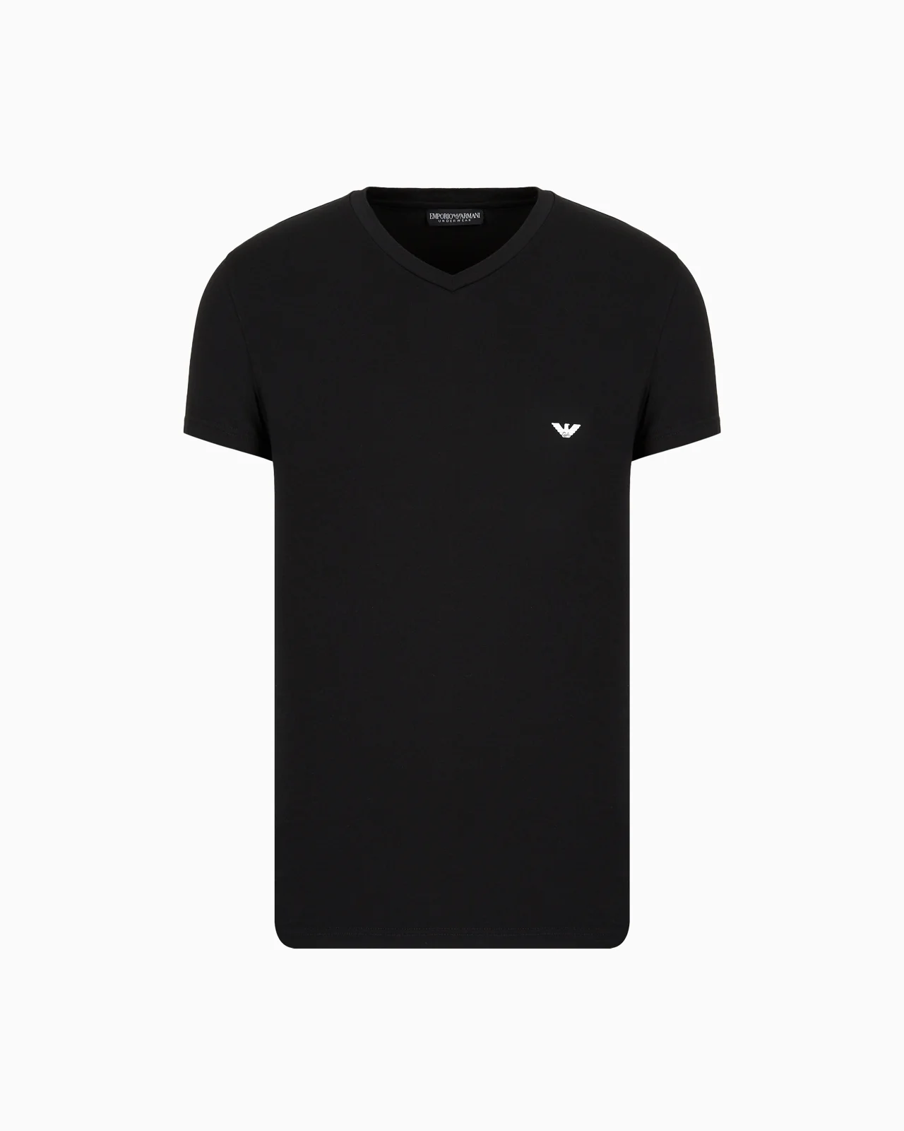 Basic V-neck underwear T-shirt - 1