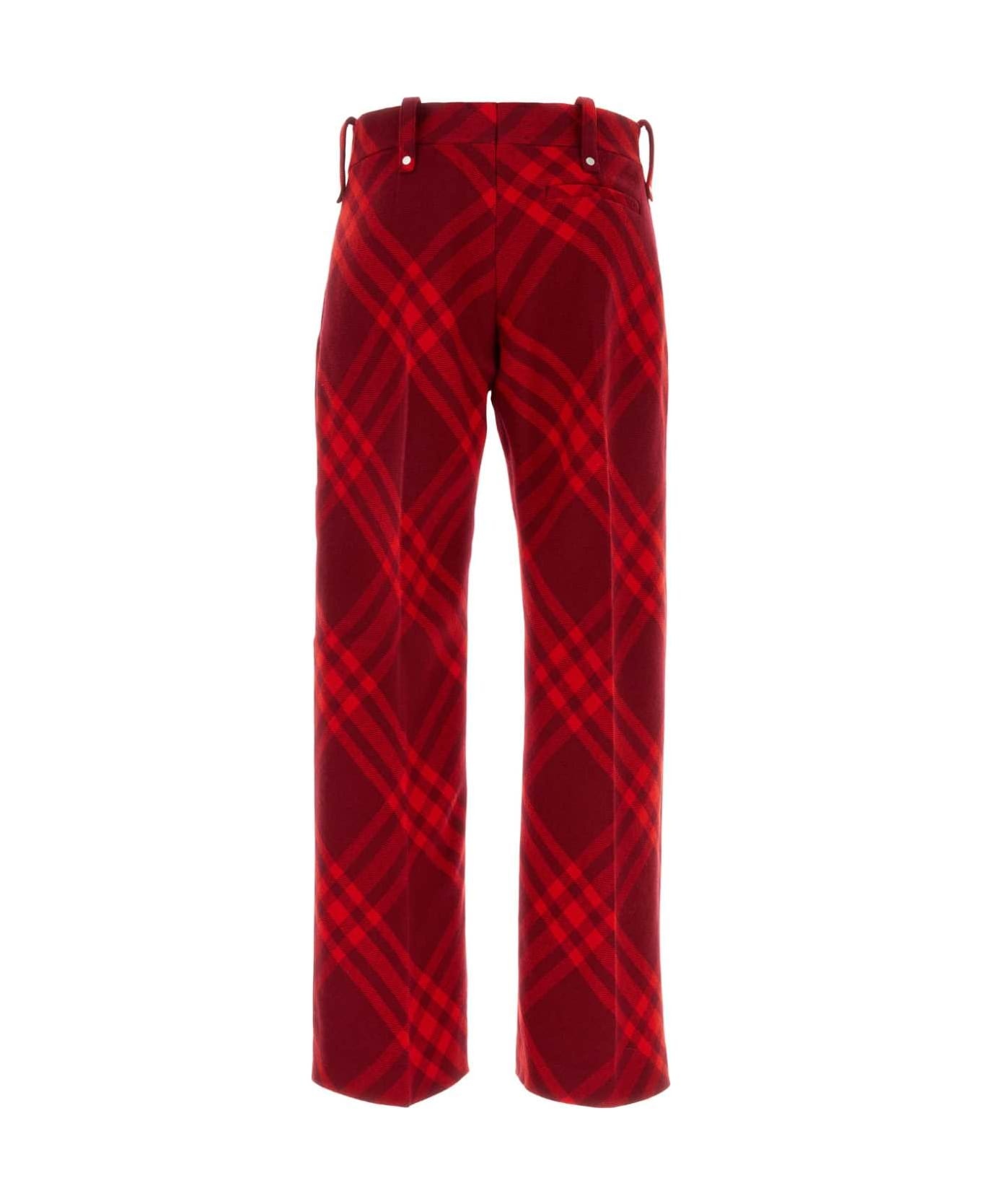 Embroidered Wool Pant - 2