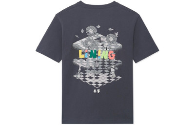 Li-Ning Li-Ning x Rooovie Cartoon Graphic T-shirt 'Grey' AHSSB13-3 outlook