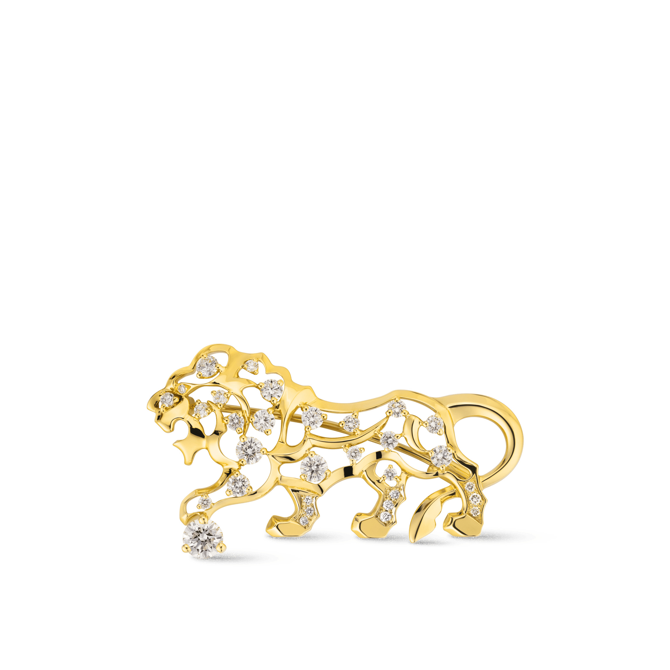 Sous le Signe du Lion brooch - 1