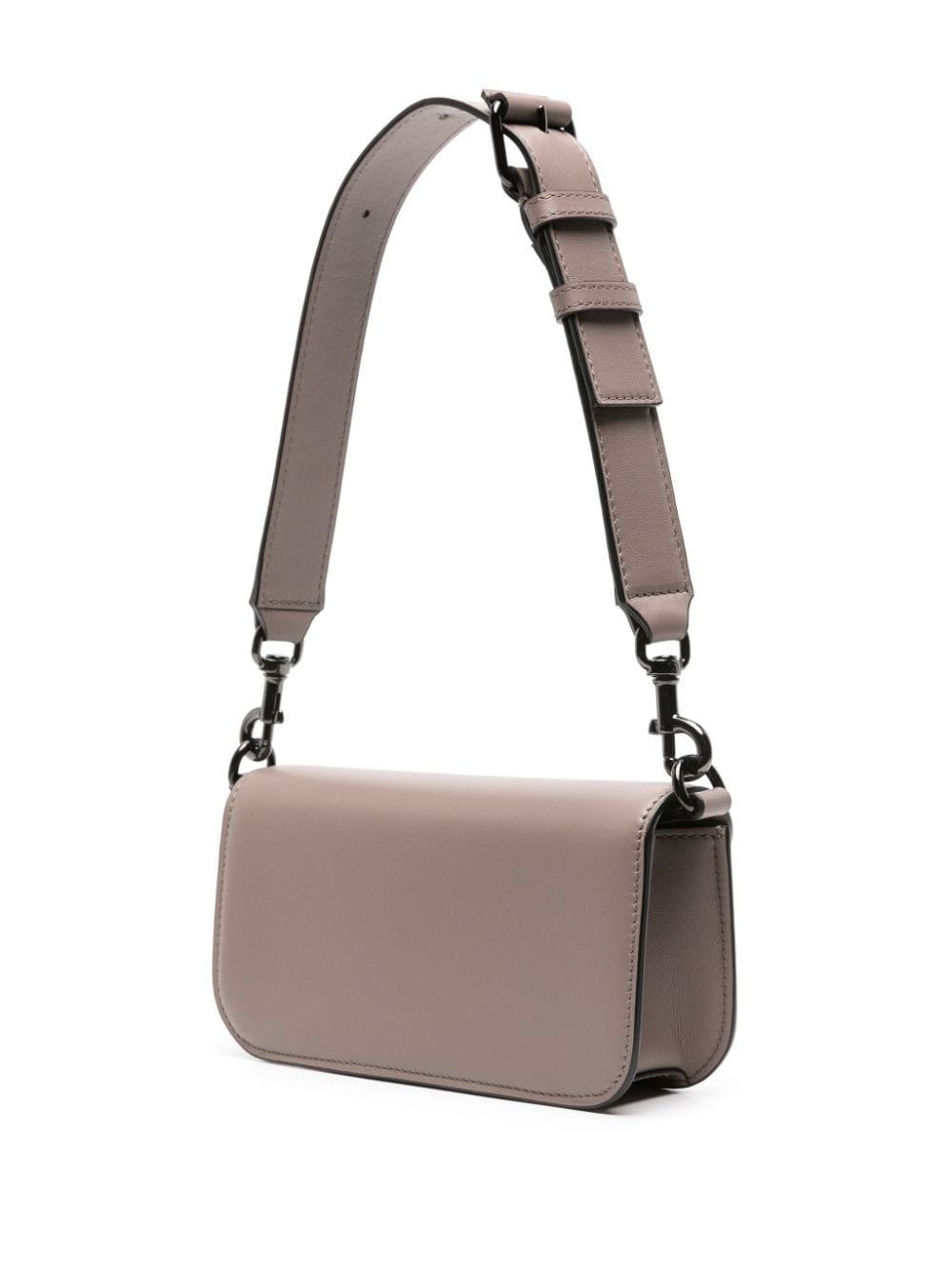 mini LocÃ² leather shoulder bag - 3