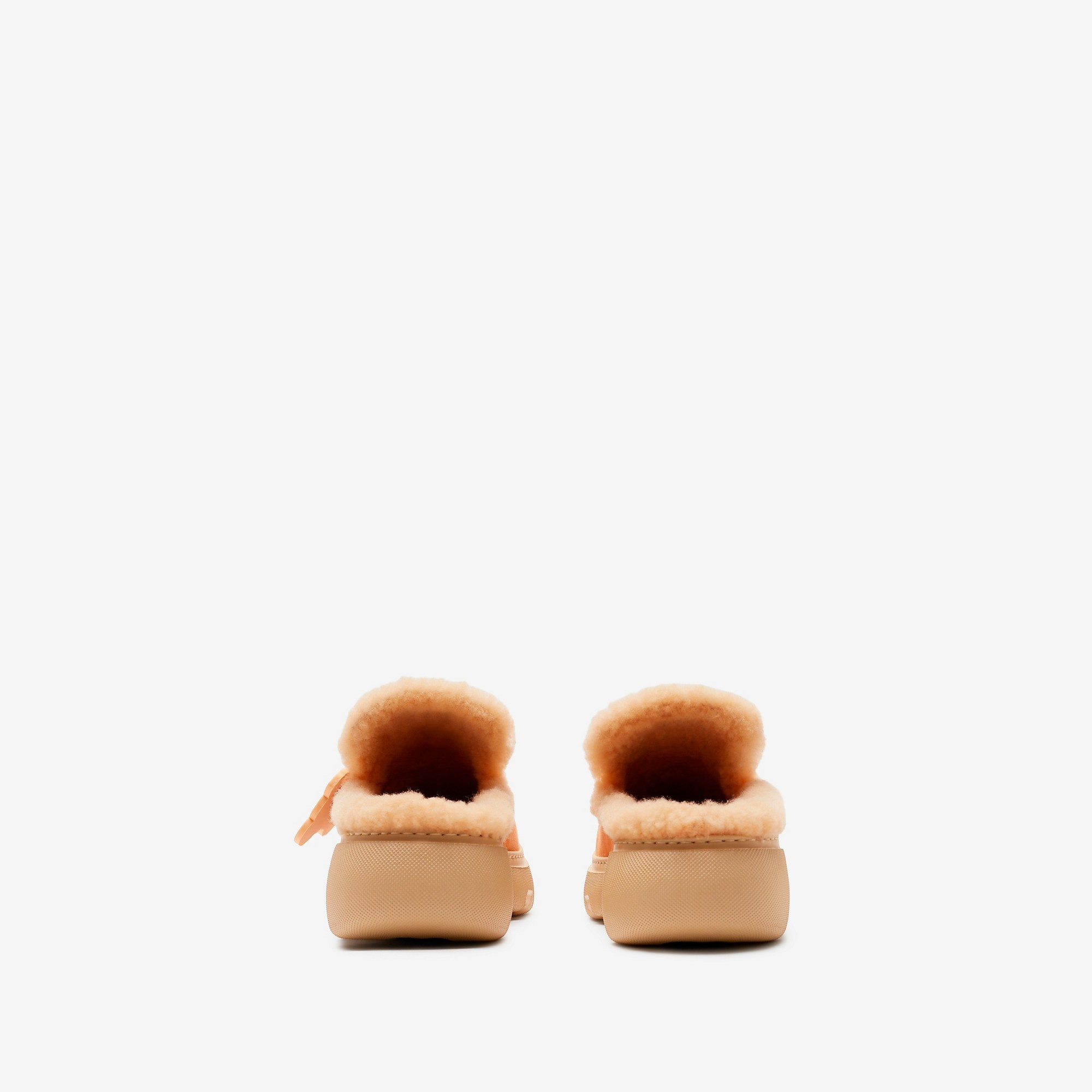 Suede and Shearling Stony Mules - 4