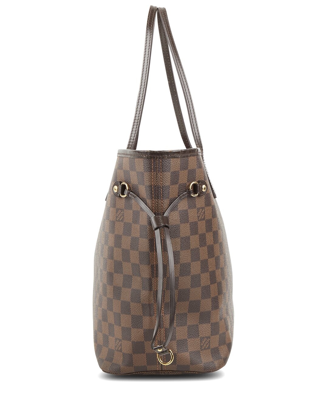 Louis Vuitton Damier Ebene Canvas Neverfull Cherry MM (Authentic Pre-Loved) - 2